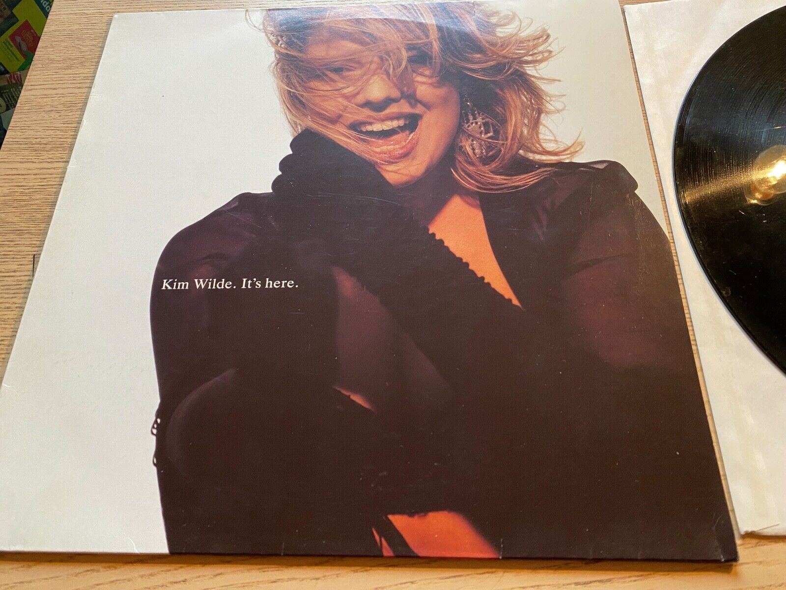 KIM WILDE "IT´S HERE" MCA RECORDS 1990 3 TRACKS  GERMAN 1 PRESS 12" MAXI 45 RPM