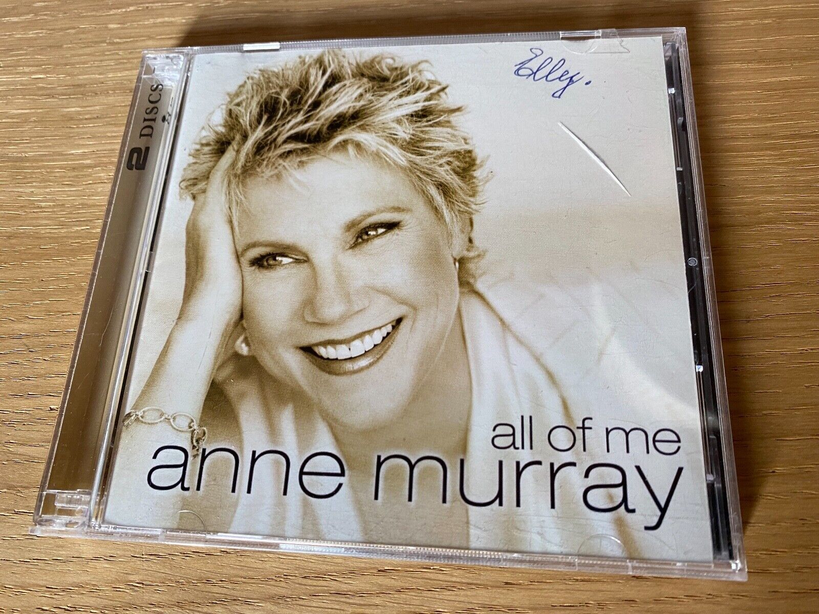 ANNE MURRAY "ALL OF ME" 2 X CDALBUM 31 TRACK PRESS 2004 EMI MUSIC CANADA WRITING