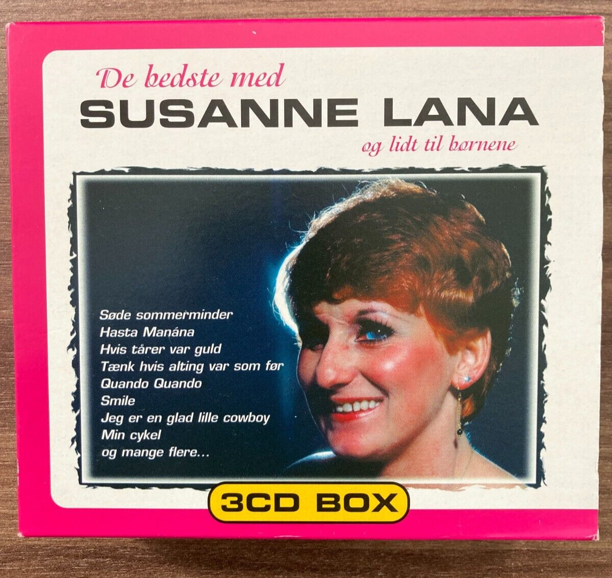 Det Bedste Med Susanne Lana - Og Lidt Til Børnene (3xCD Compilation Box Set) NM