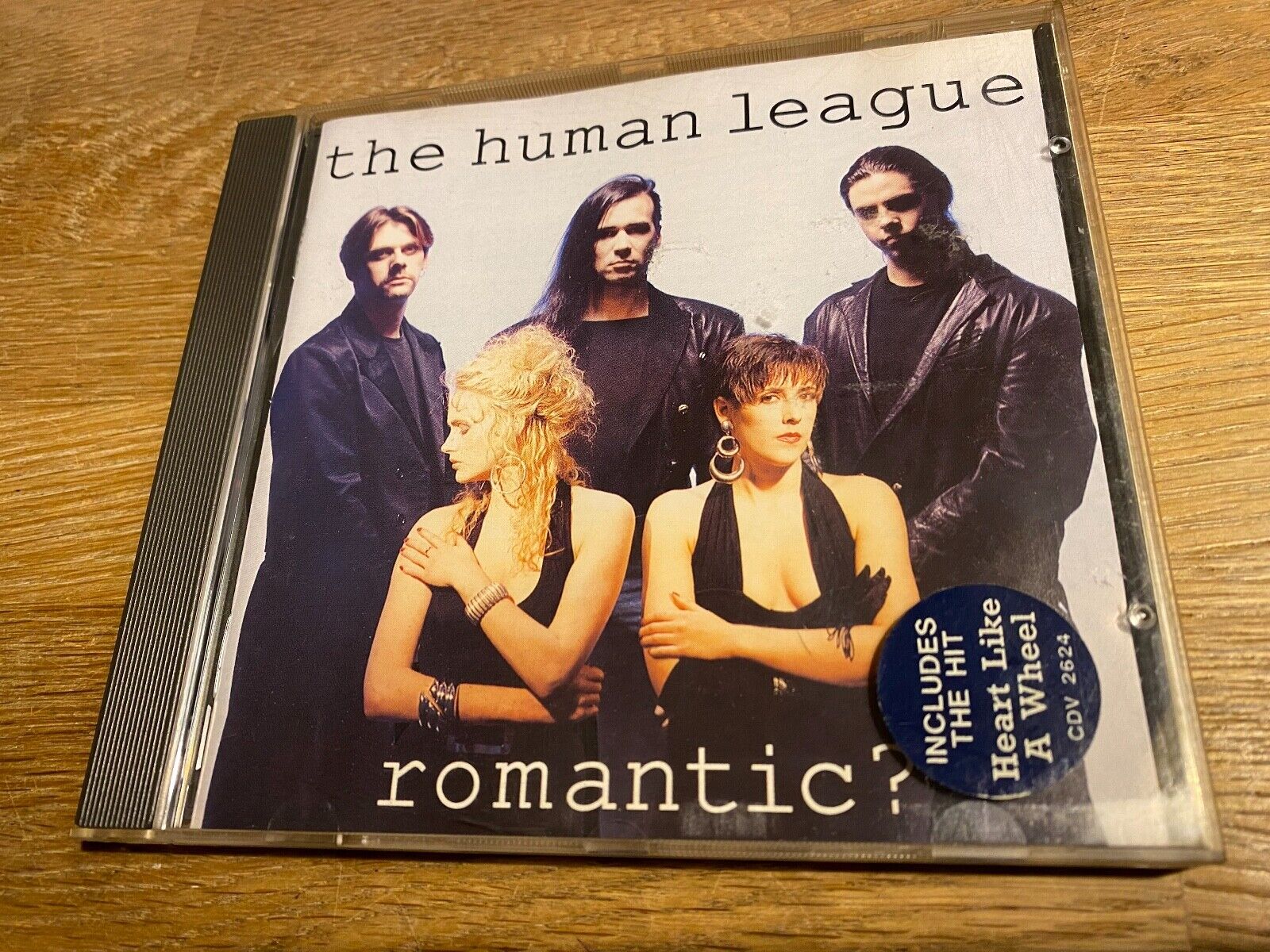 THE HUMAN LEAGUE "ROMANTIC?" 10 TRACKS CD ALBUM 1990 VIRGIN RECORDS AUSTRIA OOP