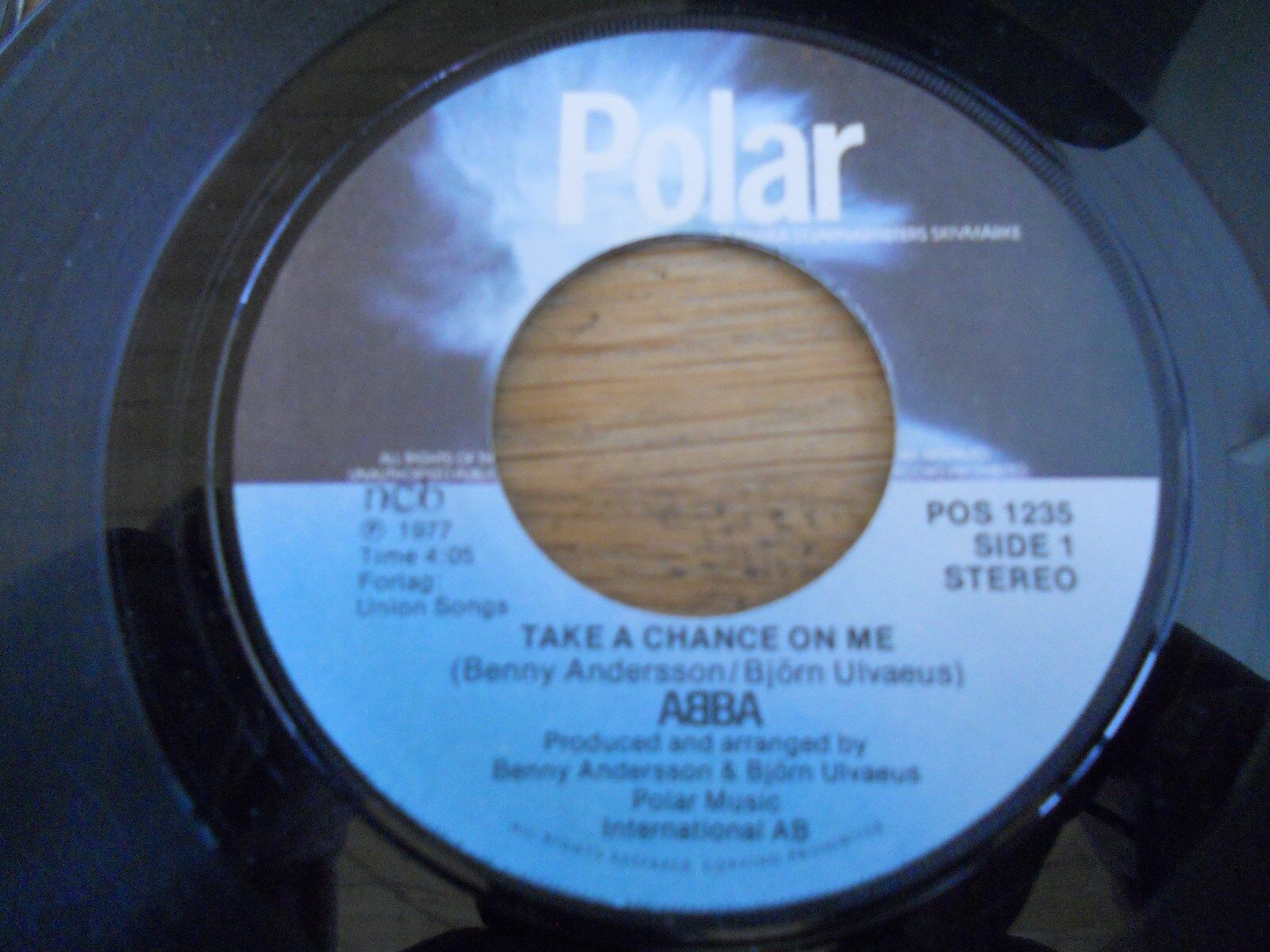 ABBA TAKE A CHANCE ON ME / IM A MARIONETTE 1977 POLAR INTERNATIONAL AB SWEDEN**