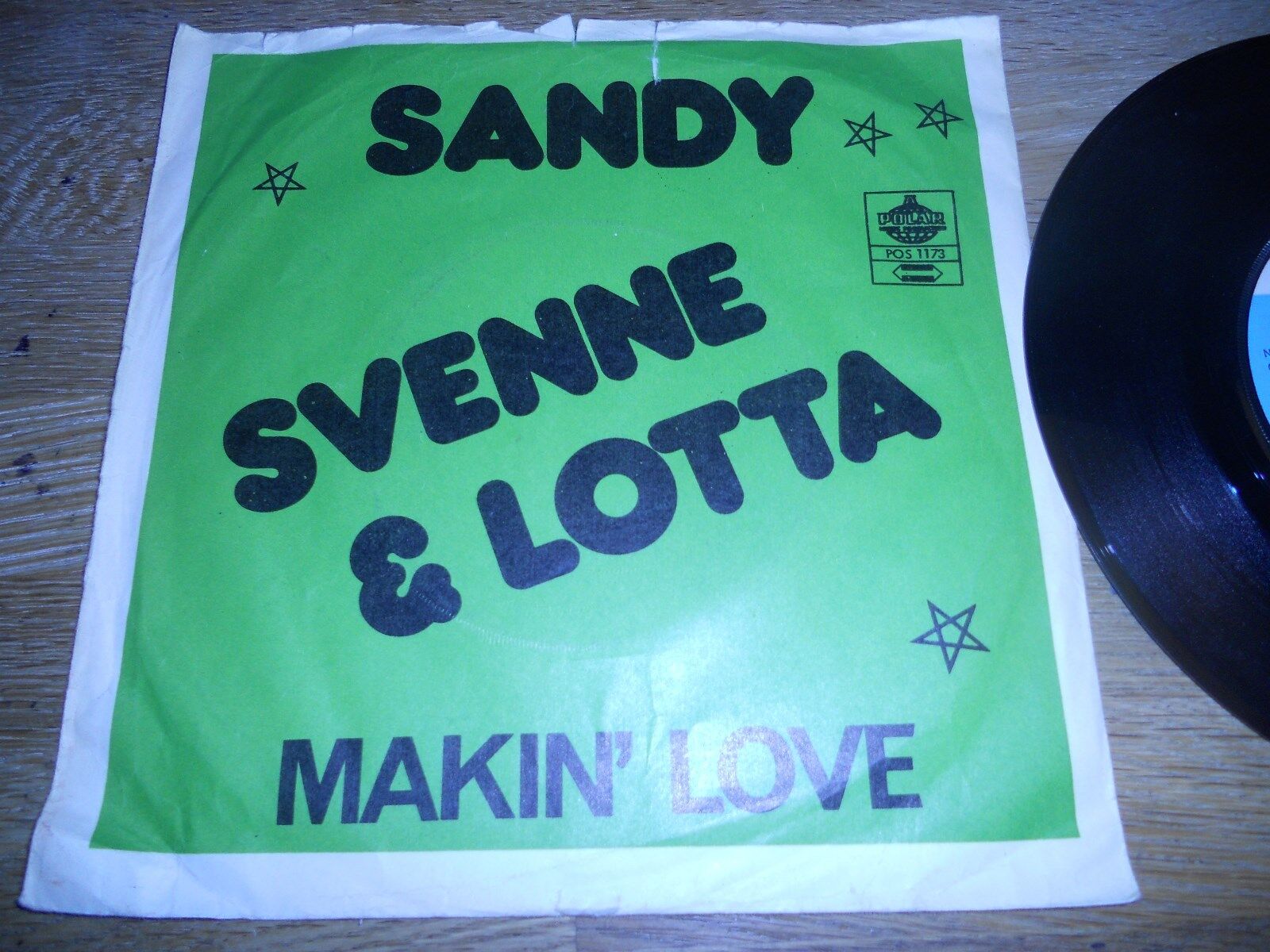 SVENNE  LOTTA "SANDY / MAKIN´ LOVE" 1973 NCB DENMARK ABBA RELATED ARTIST RARE**