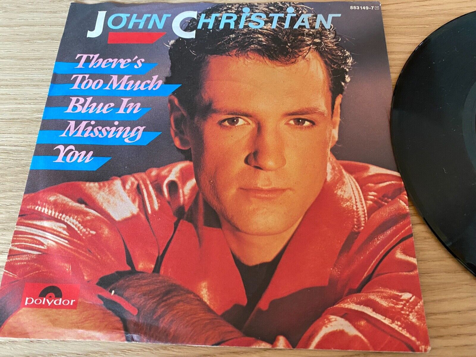 JOHN CHRISTIAN DIETER BOHLEN "THERE´S TOO MUCH BLUE IN MISSING YOU" 1985 POLYDOR