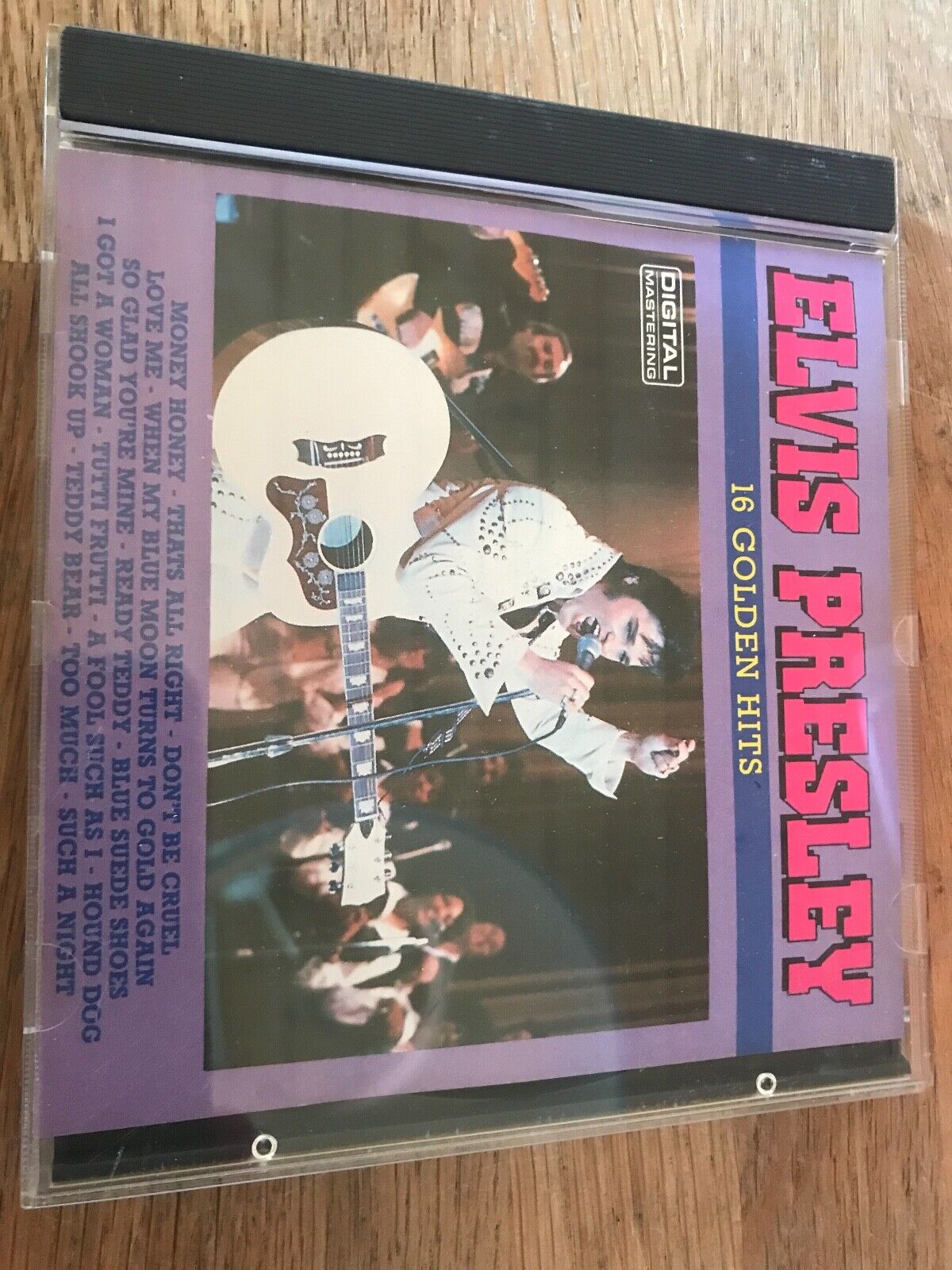 ELVIS PRESLEY 16 GOLDEN HITS CD ALBUM DIGITAL MASTERING DUTCH PRESSING BIEM/NCB