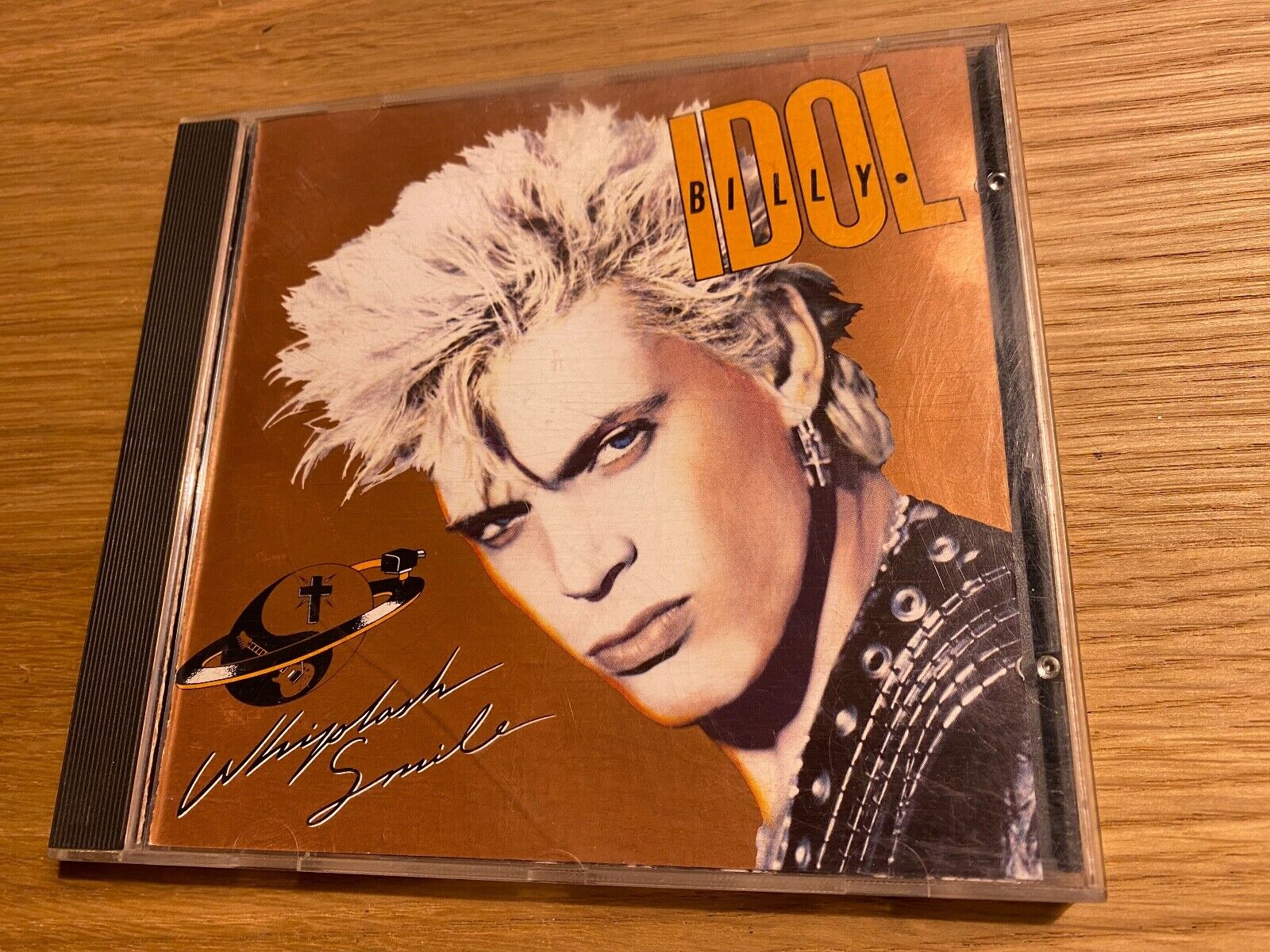 BILLY IDOL "WHIPLASH SMILE" 1986 CD ALBUM 10 TRACKS CHRYSALIS RECORDS W GERMANY