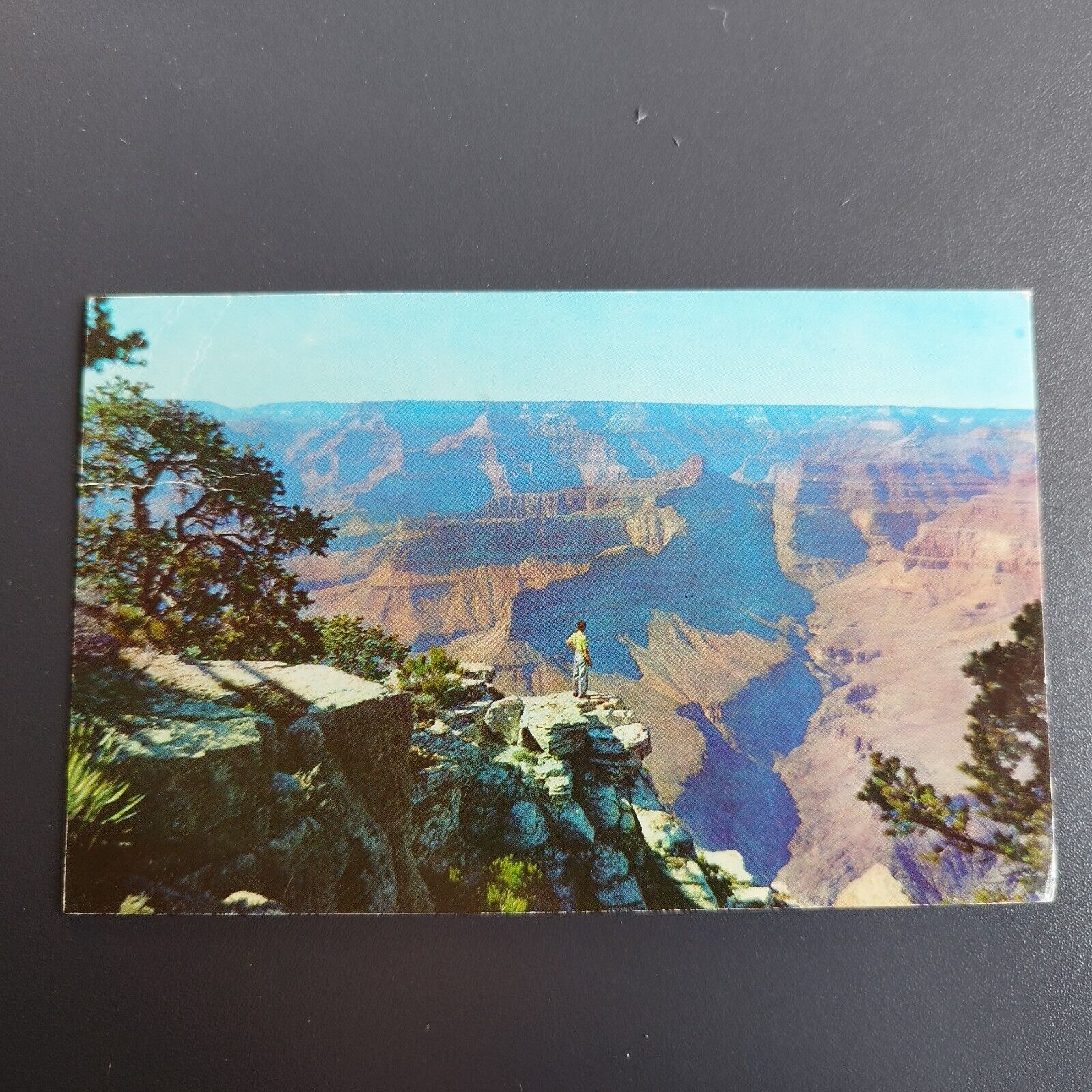 Arizona Grand Canyon At Pima Point Posted in 1963