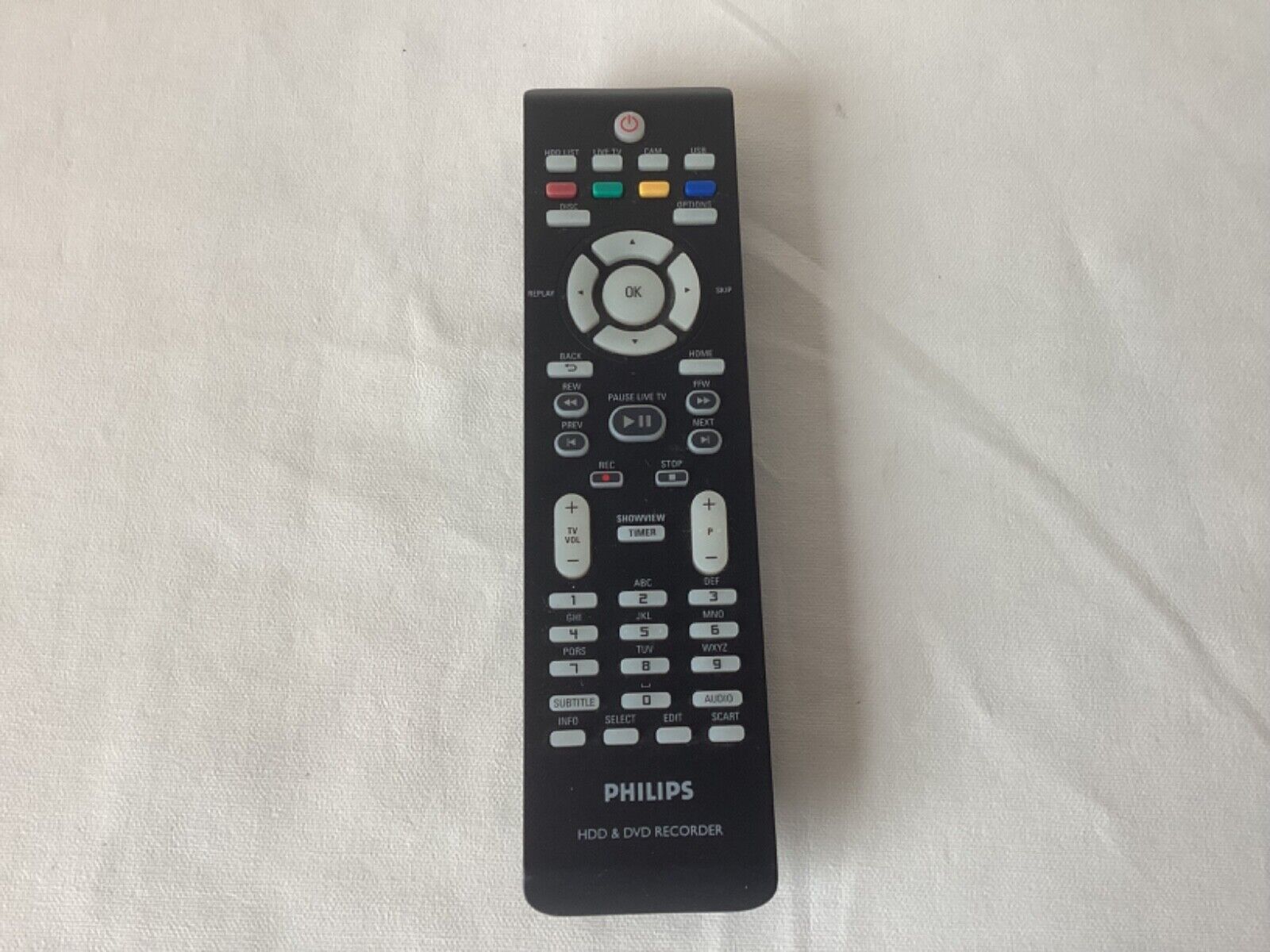 Philips RC4704/01 PHILIPS HDDDVD RECORDER REMOTE CONTROL