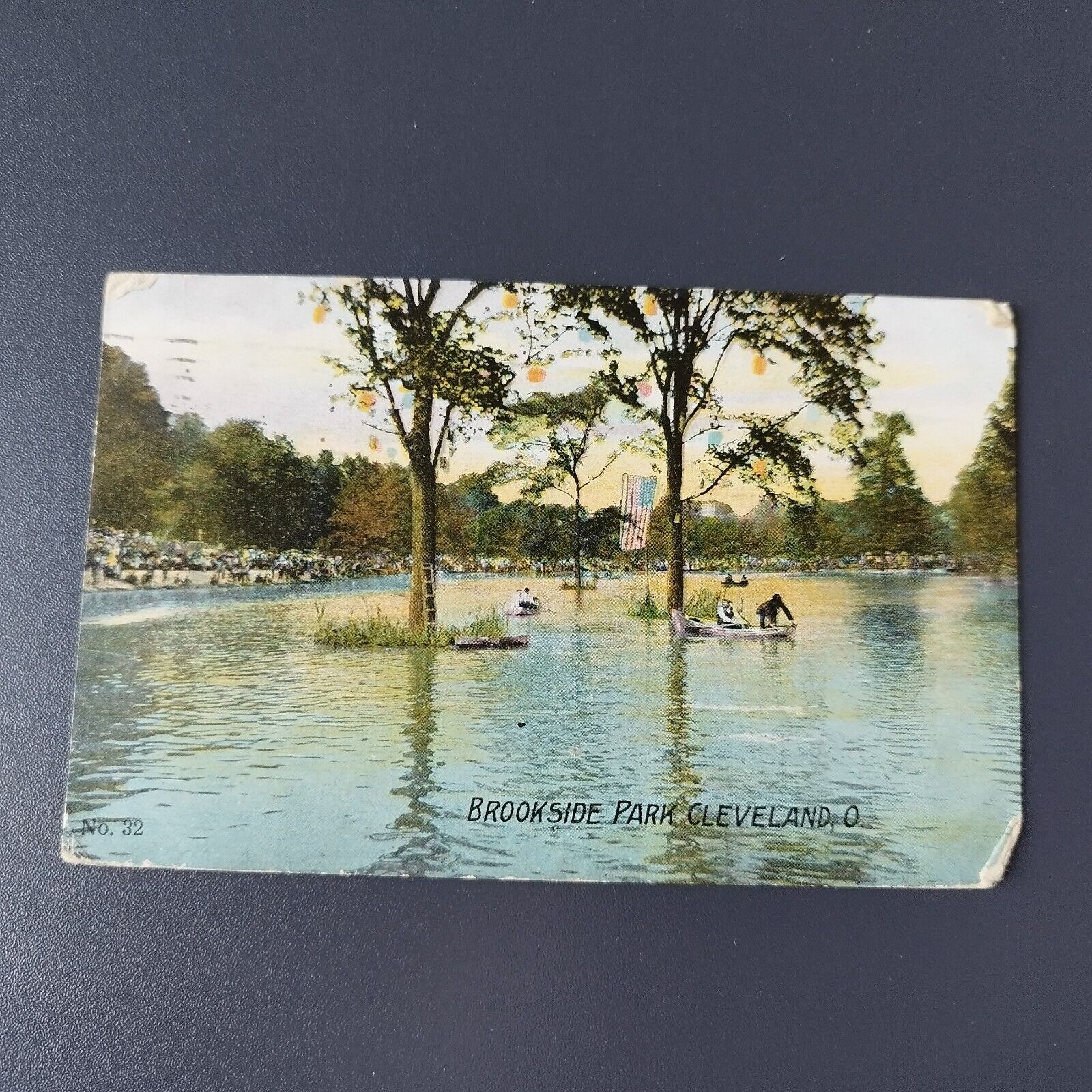 Ohio Cleveland Brookside Park Posted in 1908