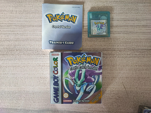 Pokemon: Crystal Version (Nintendo Game Boy Color 2001) - European Version