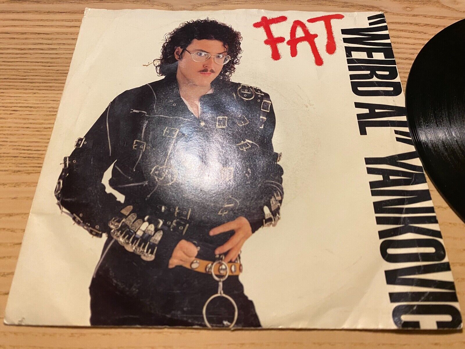 WEIRD AL" YANKOVIC "FAT / YOU MAKE ME" 1988 ROCK´N´ ROLL RECORDS USA PRESSING 7"