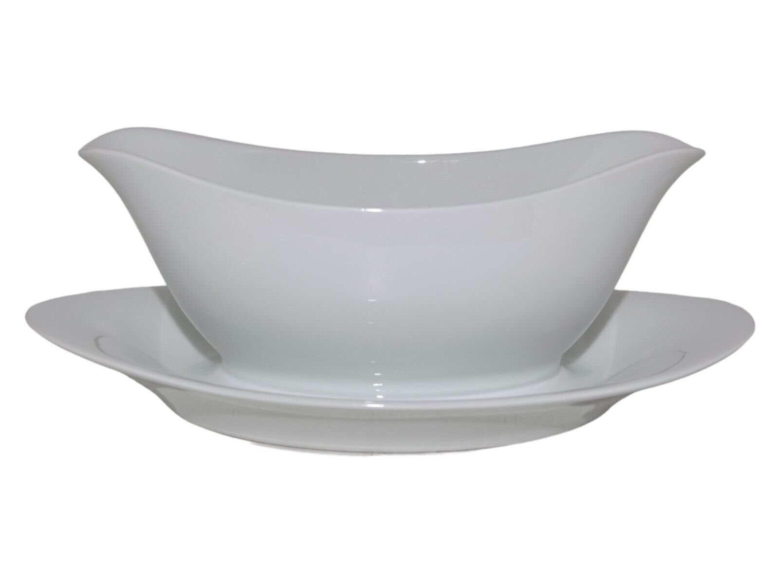 Royal Copenhagen white gravy boat