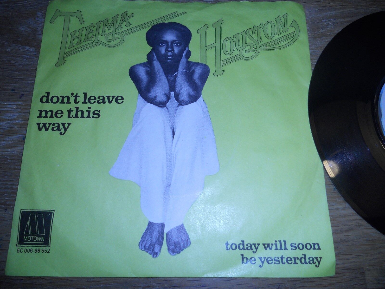 THELMA HOUSTON "DON´T LEAVE ME THIS WAY" 1976 NCB MOTOWN RECORDS DENMARK SCARCE*