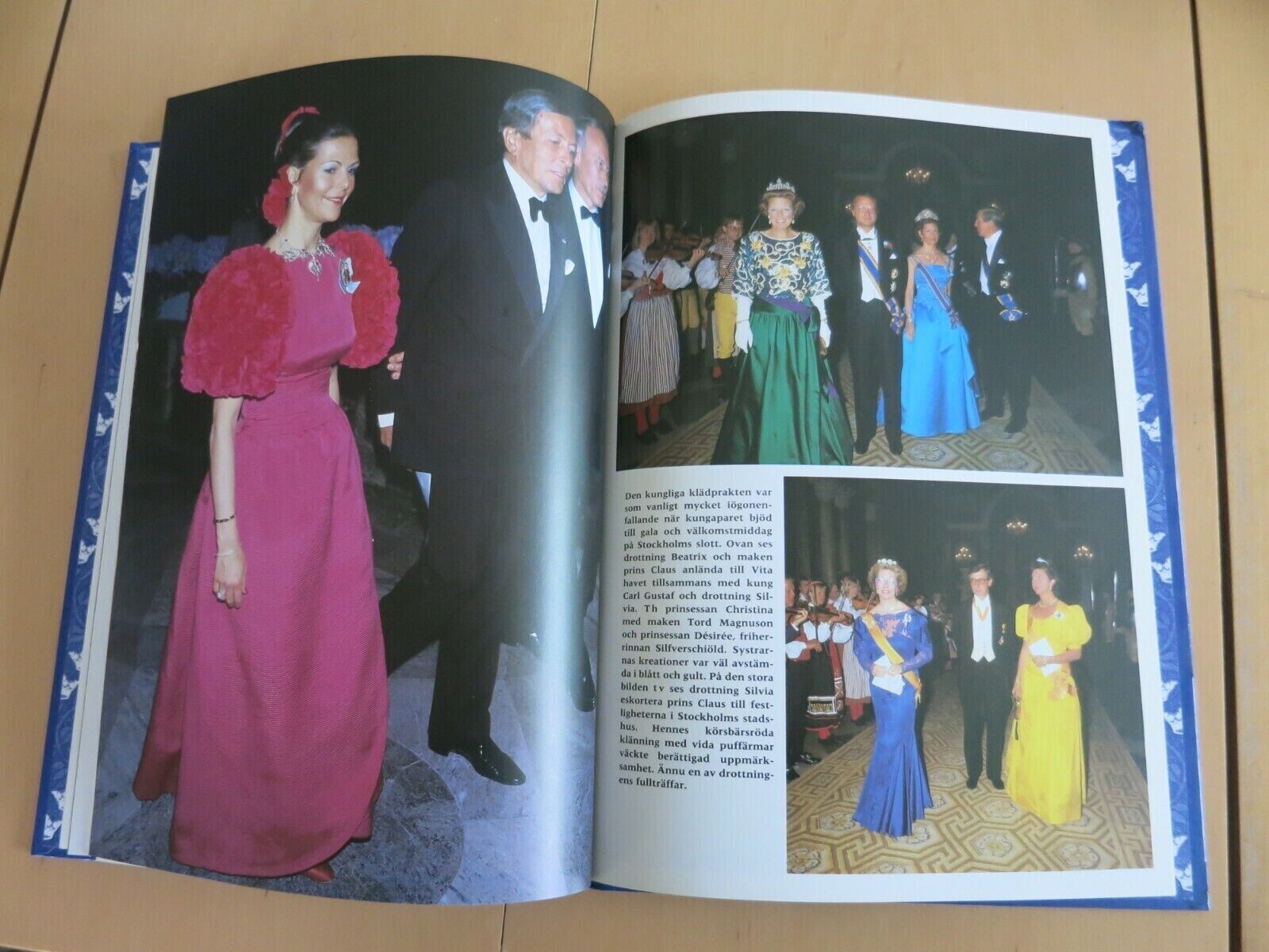 Book Queen SILVIA King CARL GUSTAF Princess VICTORIA MADELEINE PHILIP ROYAL Bo59