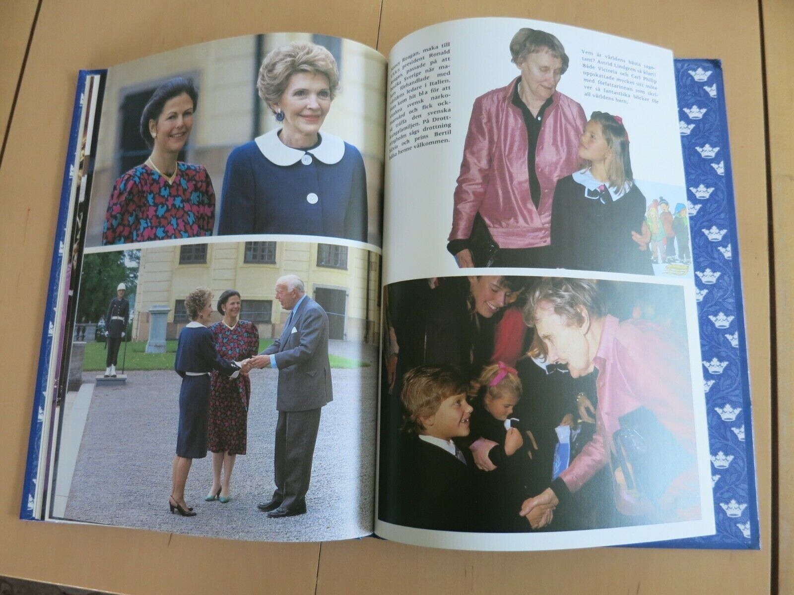 Book Queen SILVIA King CARL GUSTAF Princess VICTORIA MADELEINE PHILIP ROYAL Bo59