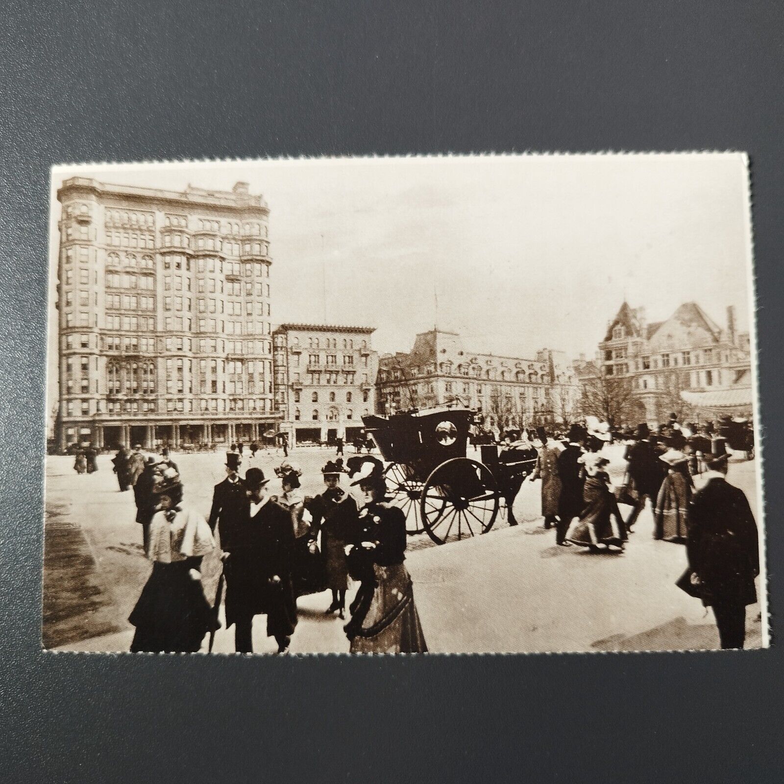 NY New York CityIn front of the Plaza Hotel  5th Ave at 59th St 1896