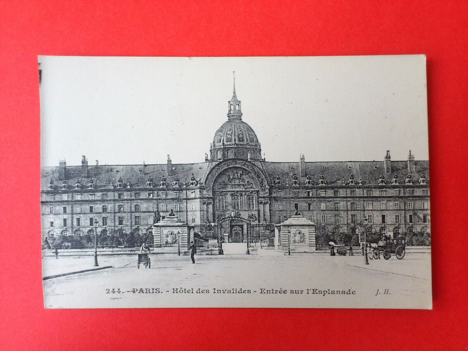 Vintage Postcard FranceParisHôtel des Invalides Unpostedc 1910