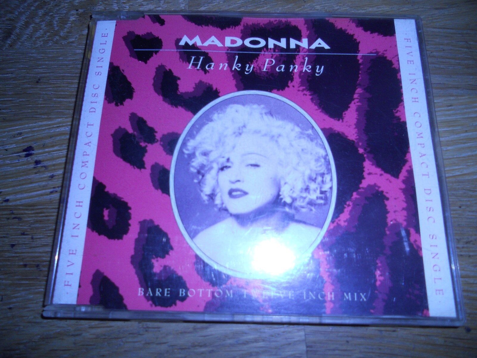 MADONNA "HANKY PANKY" 1990 RARE 3 TRACKS CD SINGLE W GERMAN PRESSED RARE CD SEE