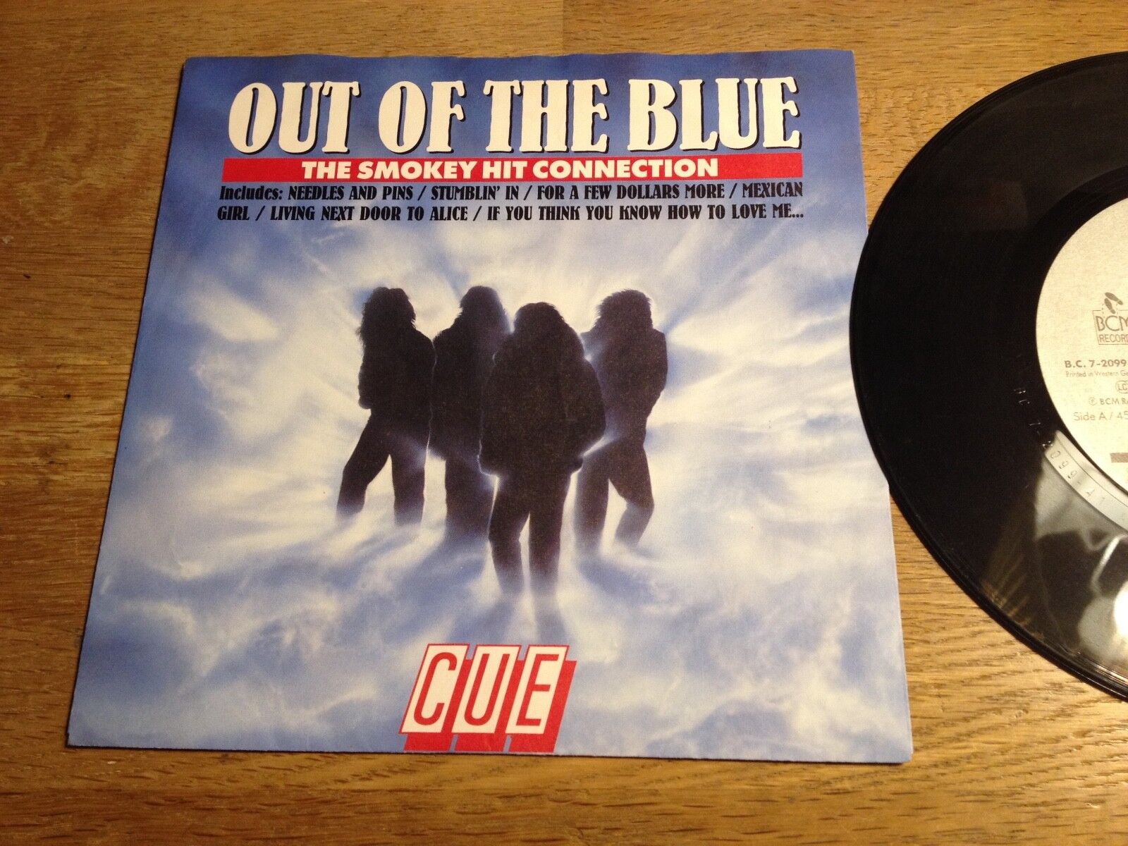 CUE "OUT OF THE BLUE - THE SMOKEY HIT CONNECTION" BCM SMOKIE COVER MEGA MIX RARE