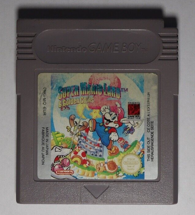 Super Mario Land 2: 6 Golden Coins Nintendo Game Boy DMG-MQ-EUR Cartridge