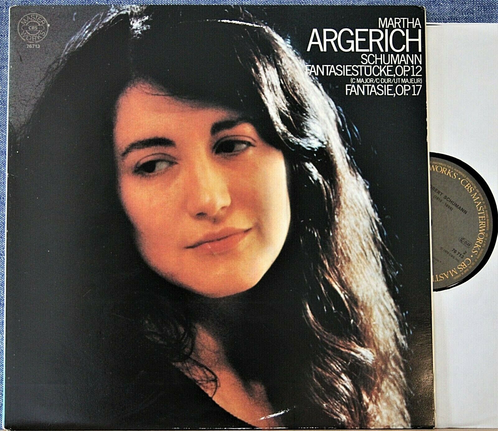 Argerich Schumann (Fantasiestücke; Fantasia) Col 76713 NM