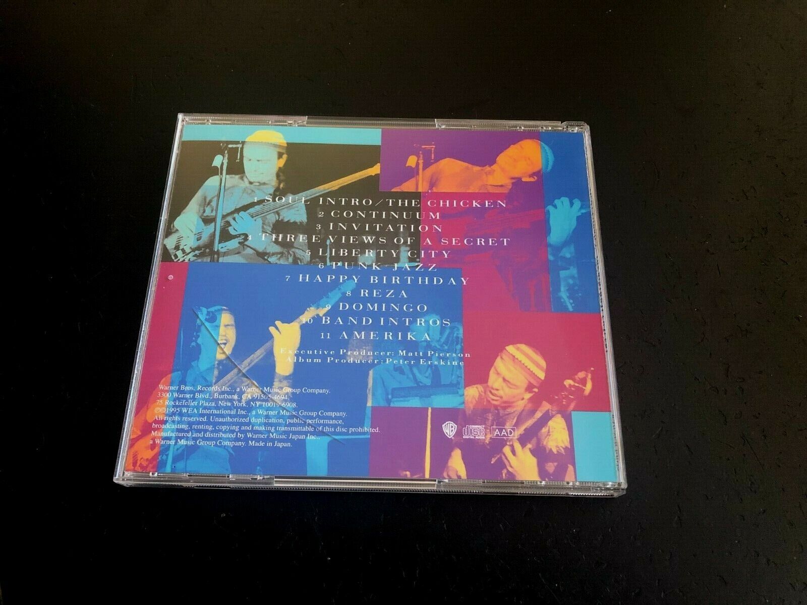 JACO PASTORIUS ''THE BIRTHDAY CONCERT'' - JAPAN CD - BRECKER / MINTZER / ERSKINE