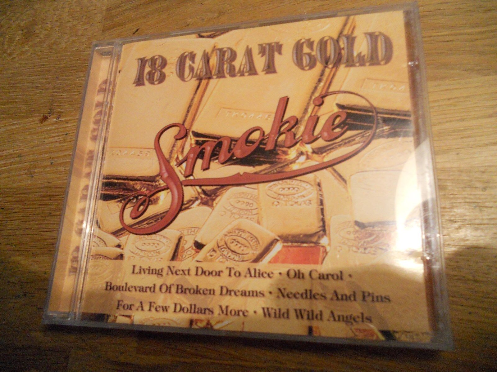 SMOKIE 18 CARAT GOLD 1999 18 TRACKS DANISH CD ALBUM RARE OUT OF PRINT NCB CMC DK