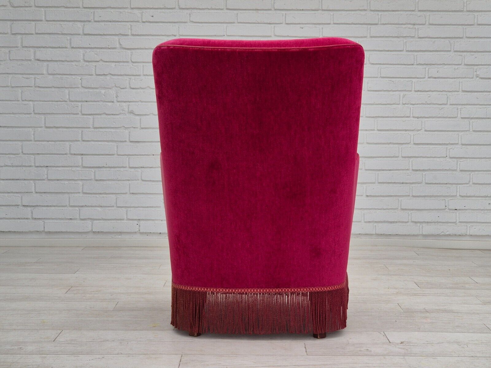 1970s Danish easy chair original very good condition furniture velour