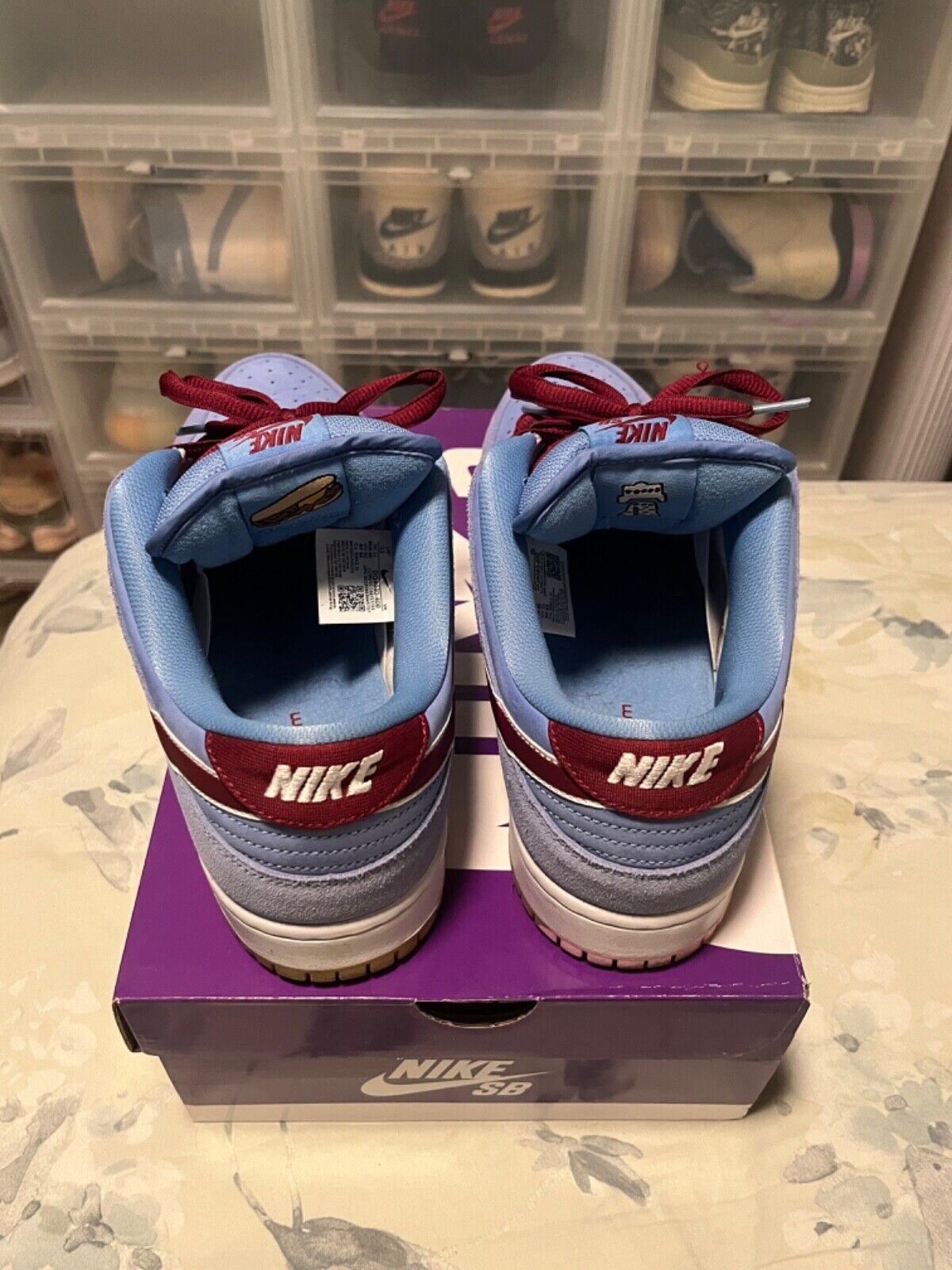 Nike Sb Dunk Low Philadelphia Phillies EU46 US12