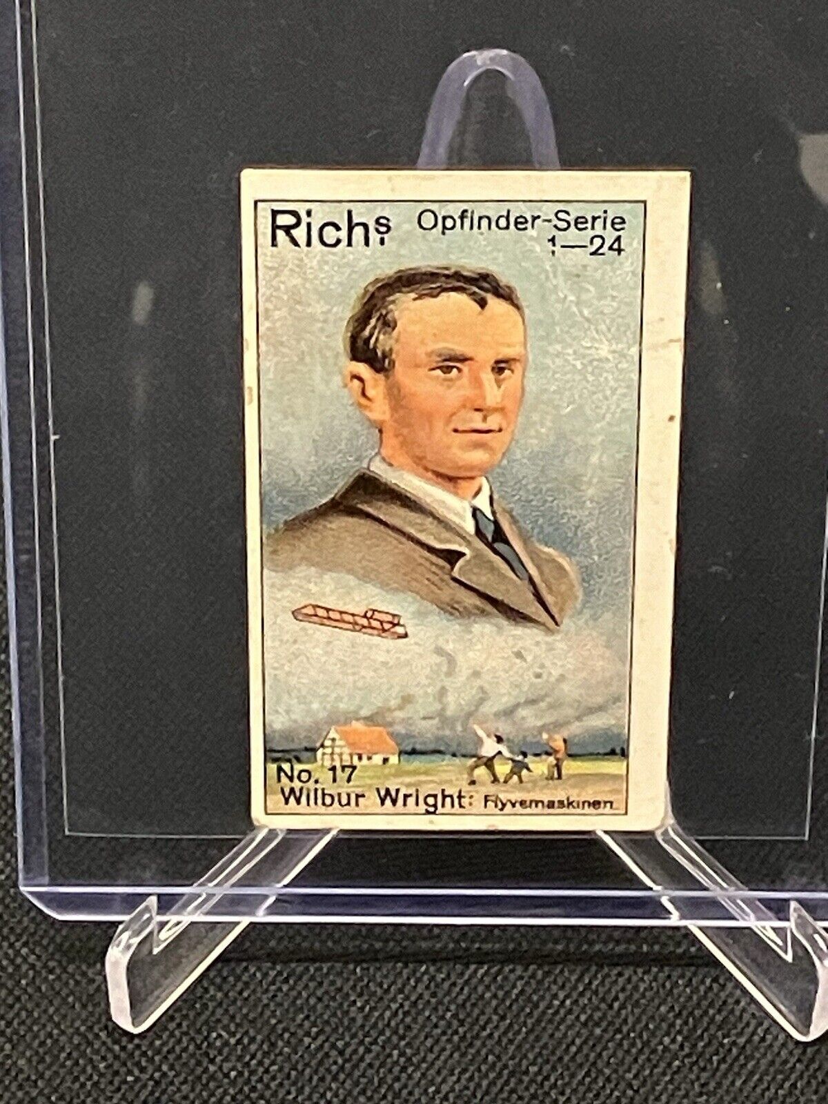 1927 Rich’s Collectors Vintage Inventor Series Wilbur Wright #17 Plane ✈️