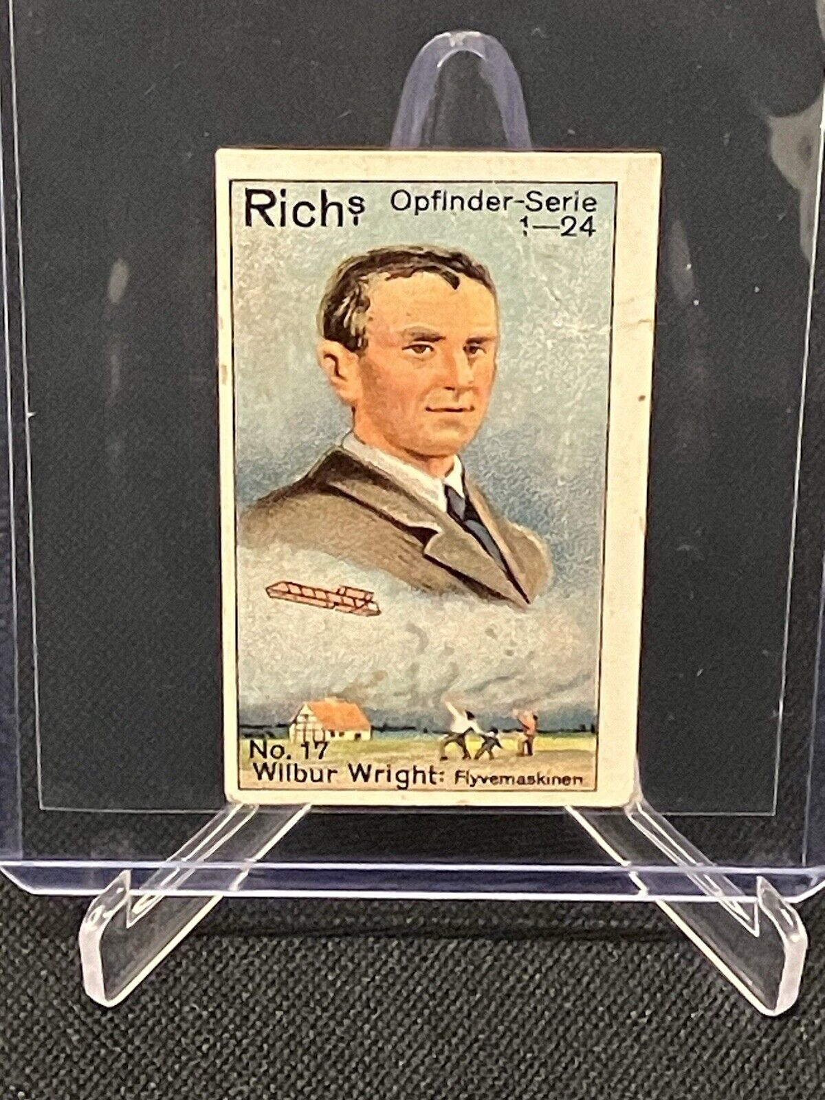 1927 Rich’s Collectors Vintage Inventor Series Wilbur Wright #17 Plane ✈️