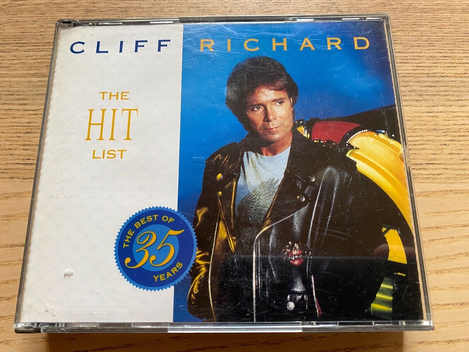 CLIFF RICHARD "THE HIT LIST" 1994 EMI RECORDS 37 TRACKS 2 X CD SET OOP SCARCE***