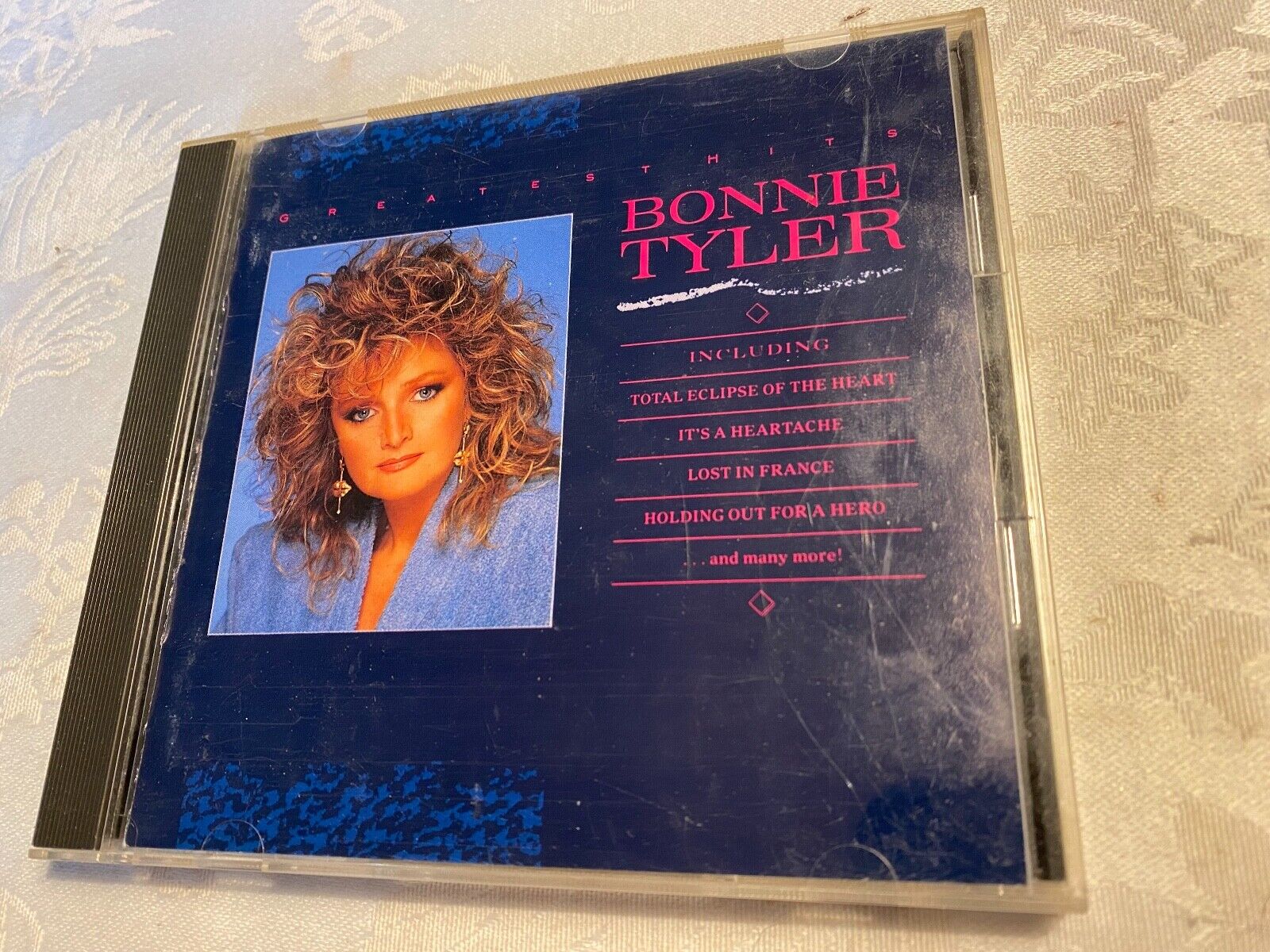 BONNIE TYLER "GREATEST HITS" 1989 CD 16 TRACK EPIC RECORDS JAPANESE PRESS JASRAC