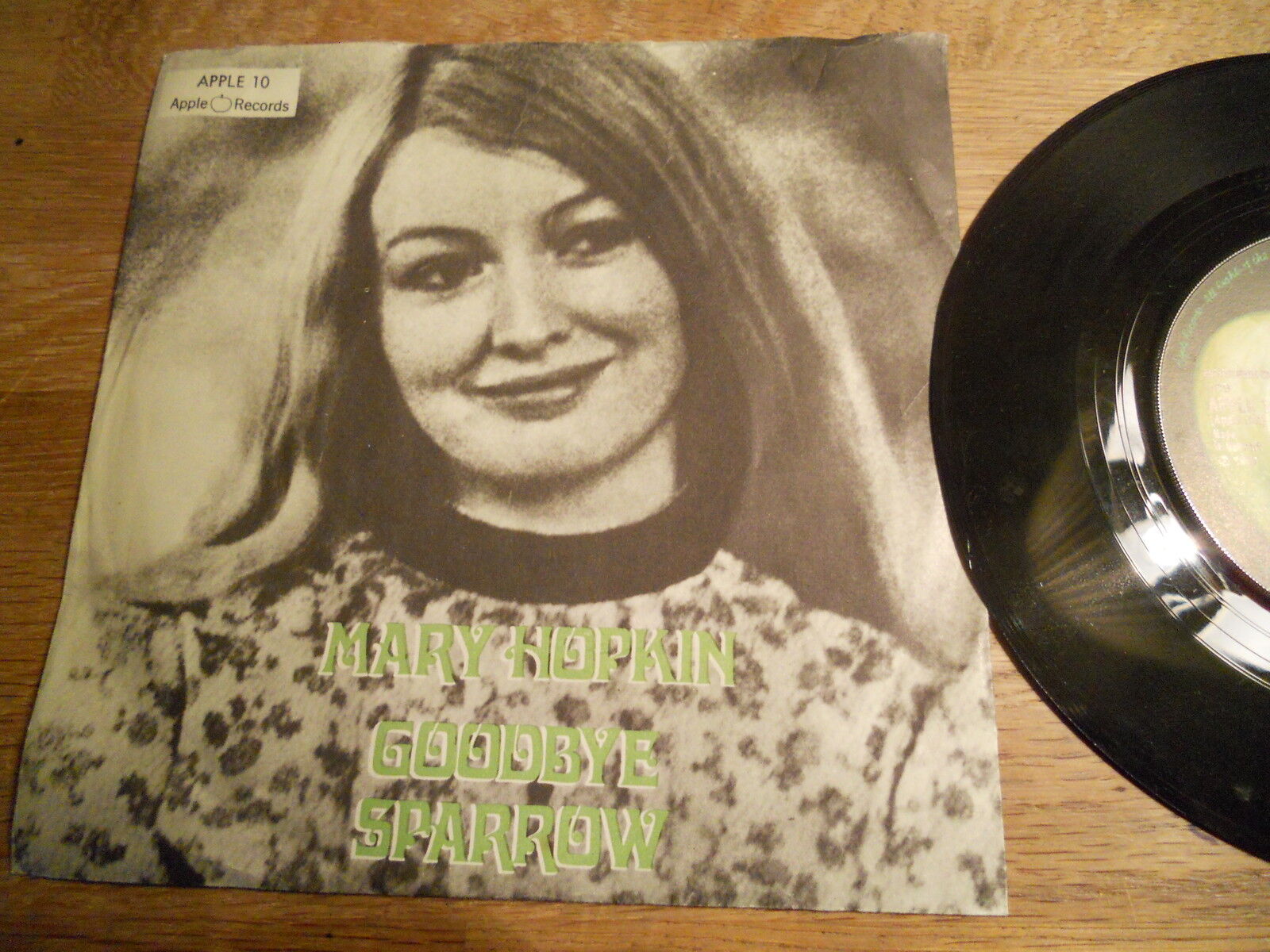 MARY HOPKIN "GOODBYE / SPARROW" DANISH NCB 7 " SINGLE 1969 RARE PAUL MCCARTNEY**