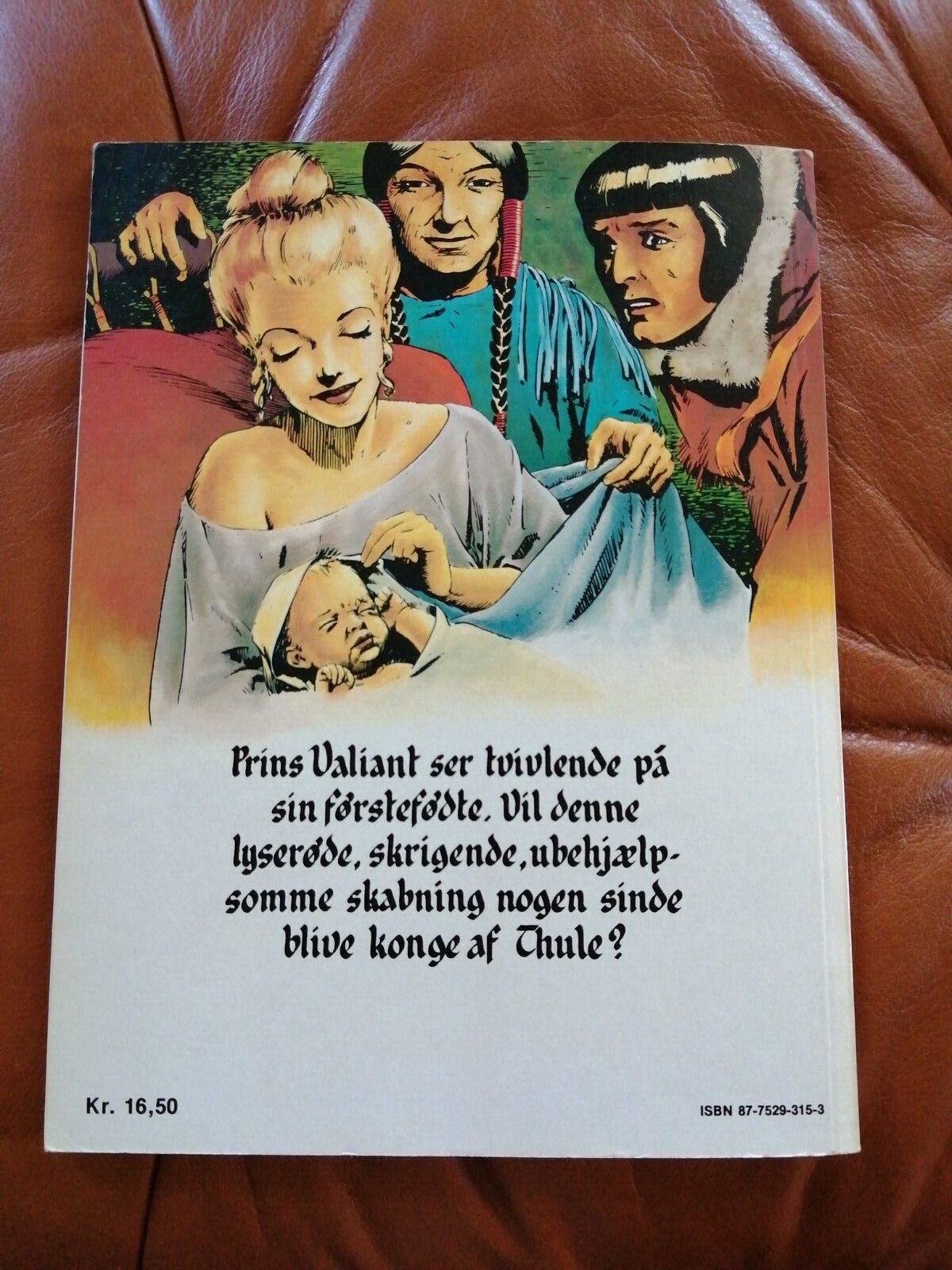 Danish comic book"Prins Valiant på eventyr" No 12Hal RFoster19771st ed