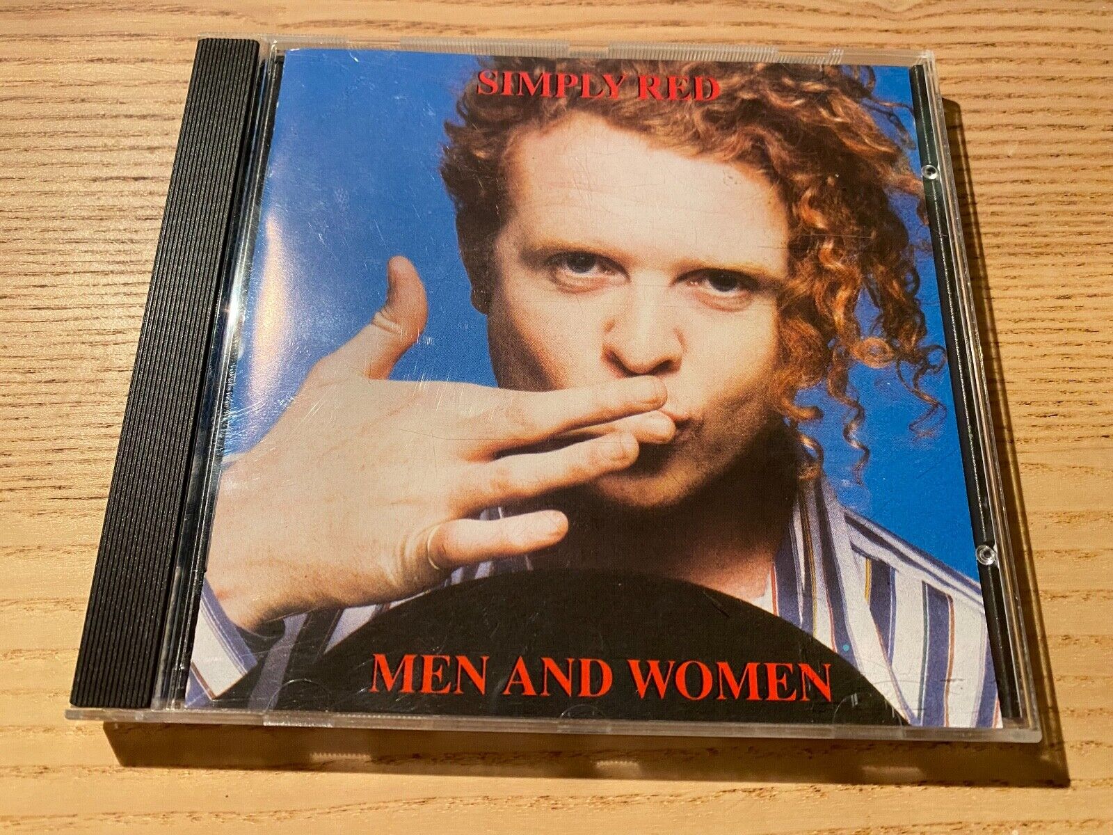 SIMPLY RED "MEN AND WOMEN" 1987 CD ALBUM 10 TRACKS WEA  ELEKTRA RECORDS GERMANY