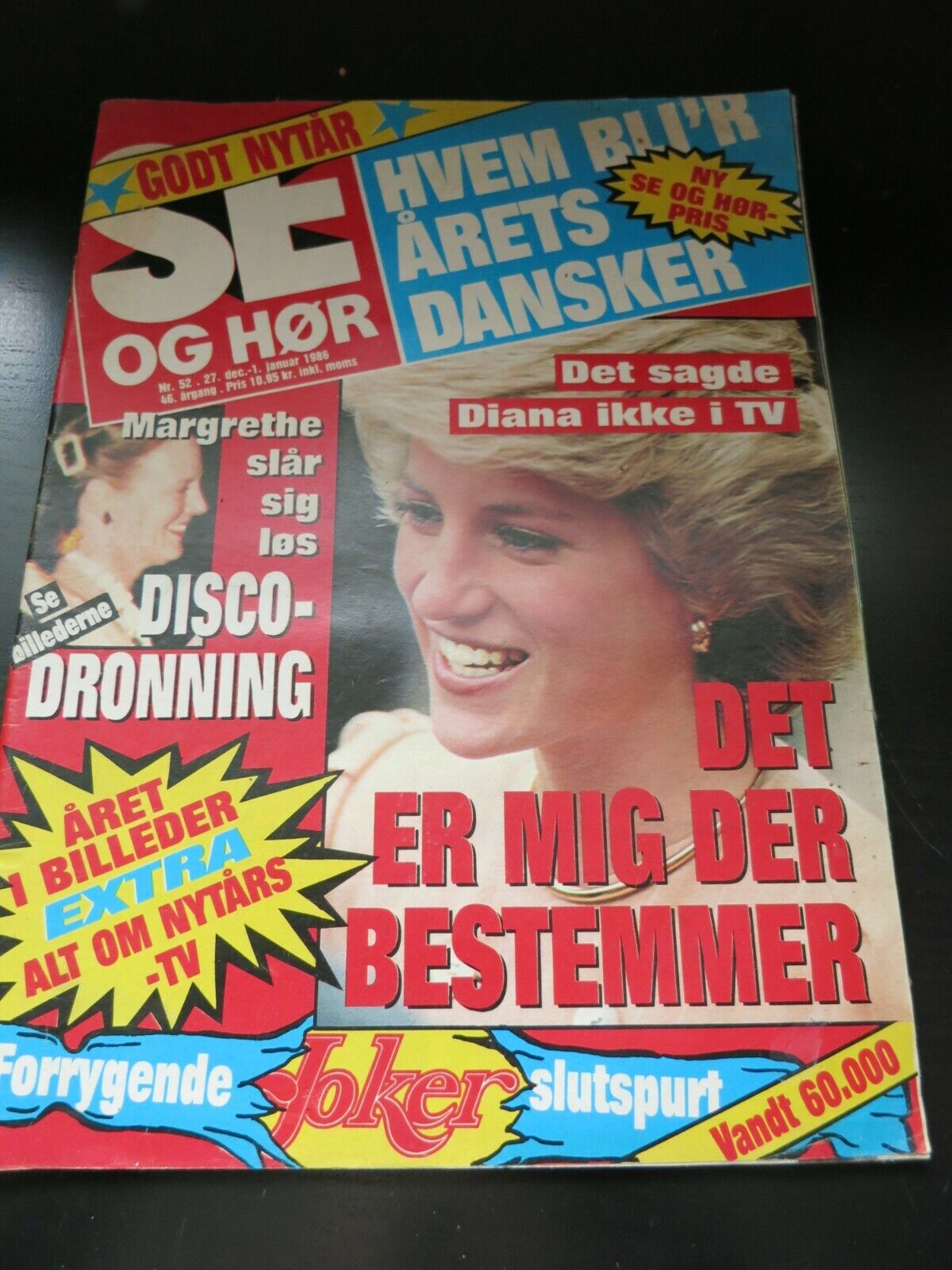 Mag 1986 PRINCESS DIANA William Campbell DYNASTY Brigitte Nielsen STALLONE AA36