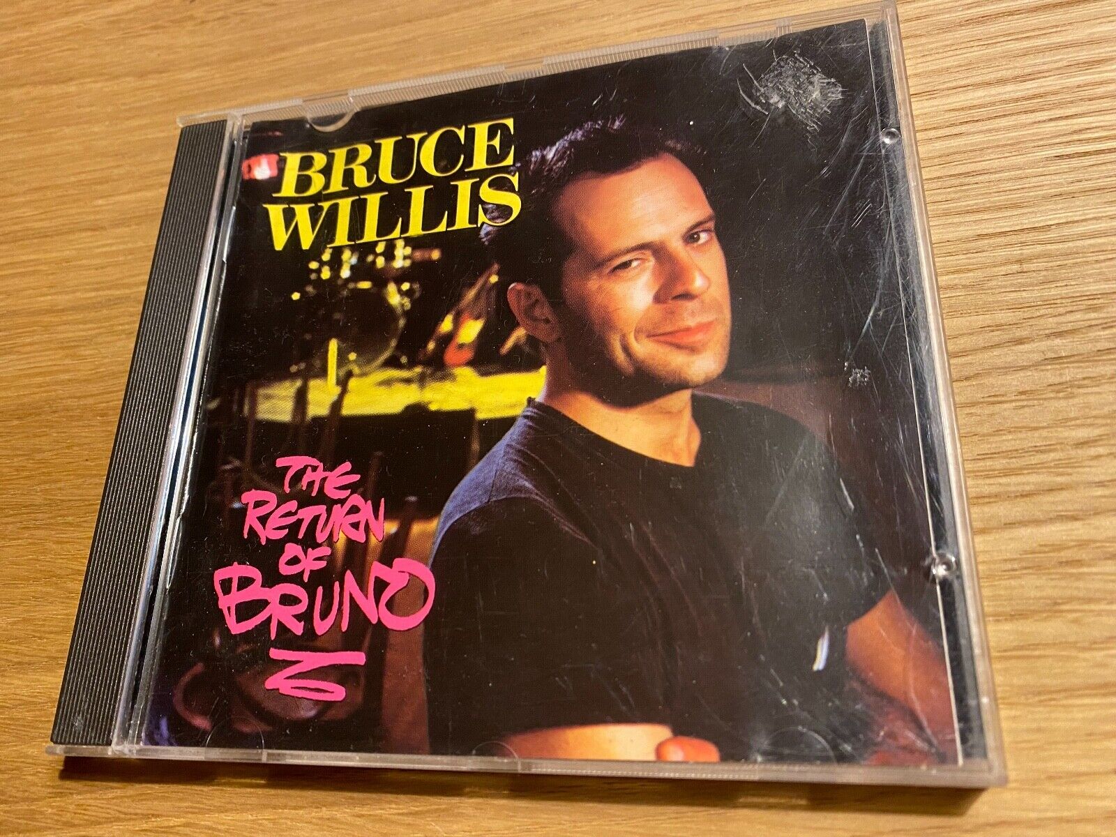 BRUCE WILLIS "THE RETURN OF BRUNO" CD ALBUM 10 TRACK GERMAN PRESSING 1987 MOTOWN