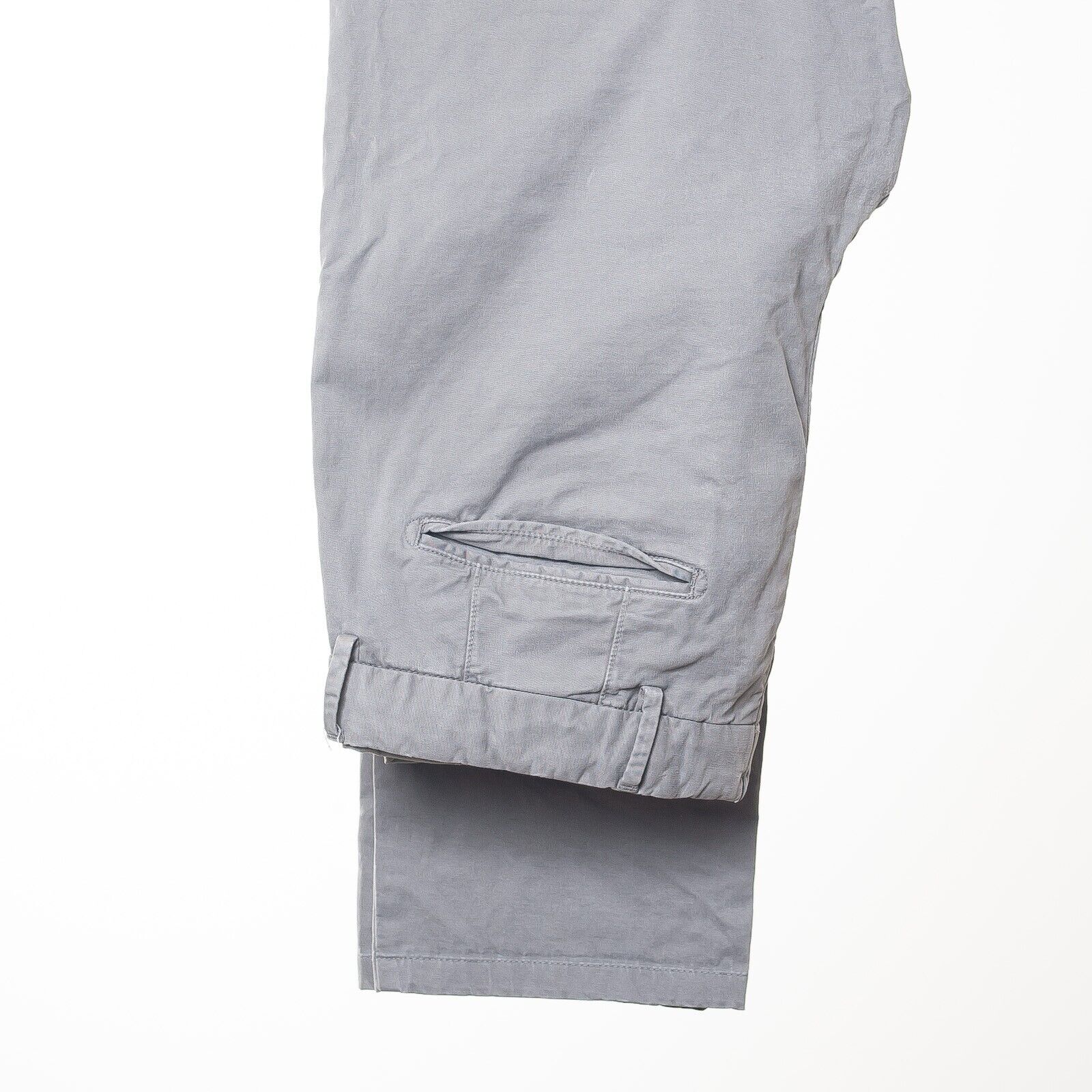 SUITSUPPLY Porto Gray Cotton Chinos EU50