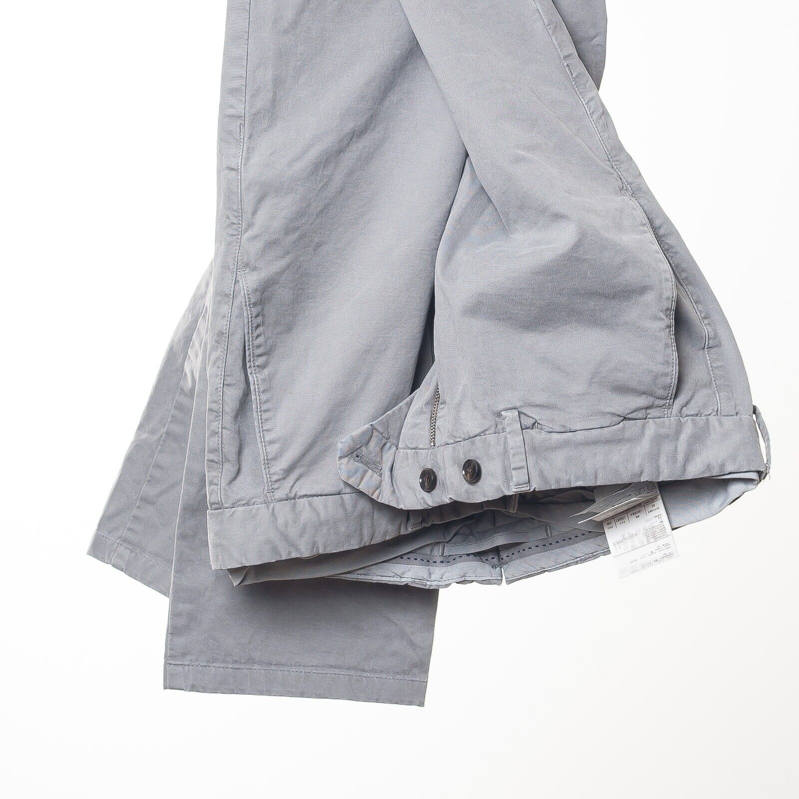 SUITSUPPLY Porto Gray Cotton Chinos EU50