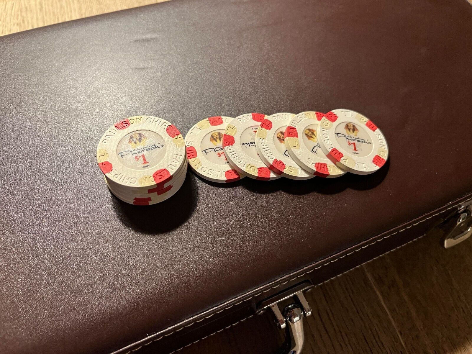 Paulson Pharaoh’s Poker Chips (10 x $1)