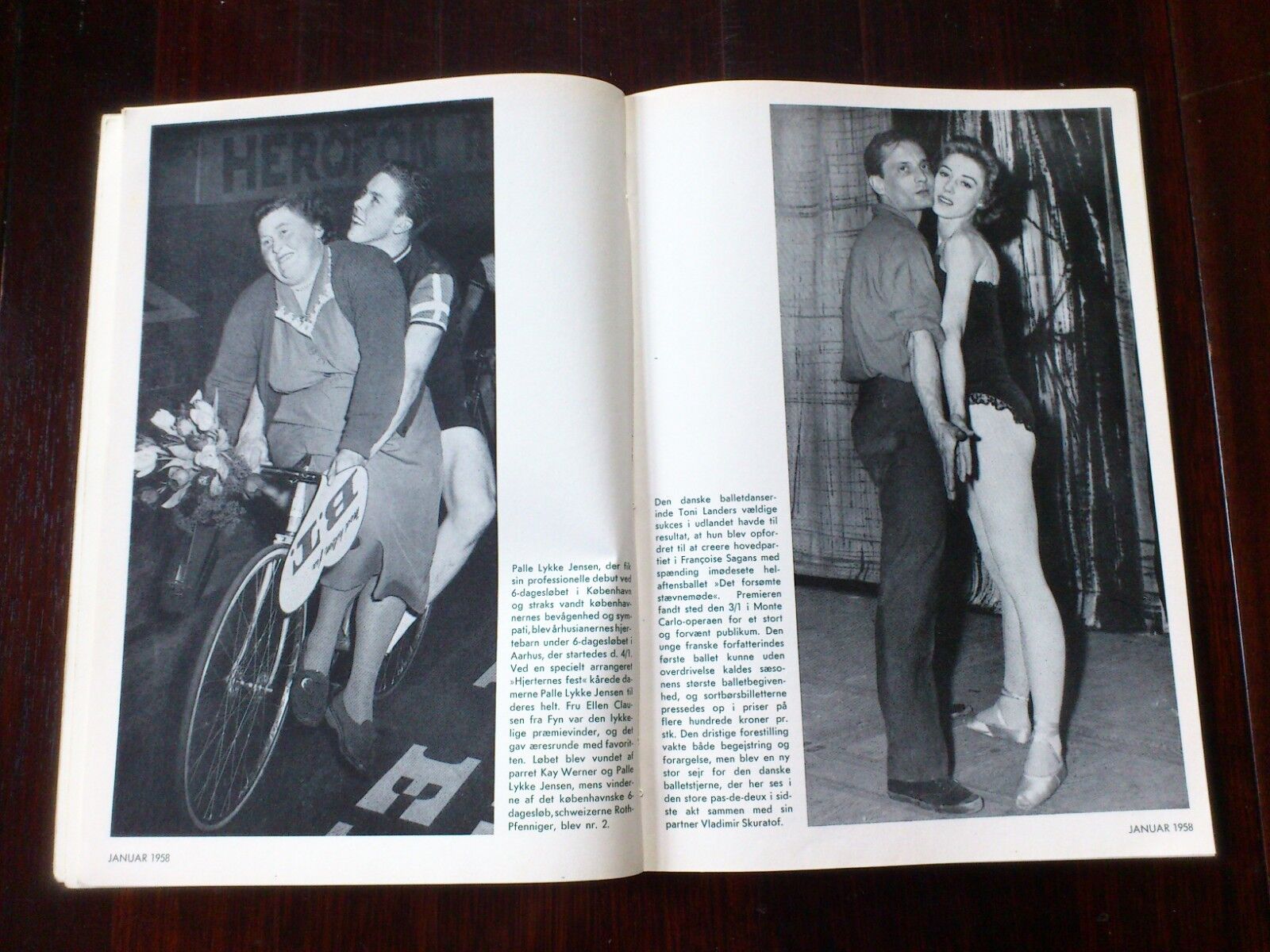 Danish MagazineThe events of 1958 told in picturesLana TurnerToni Lander