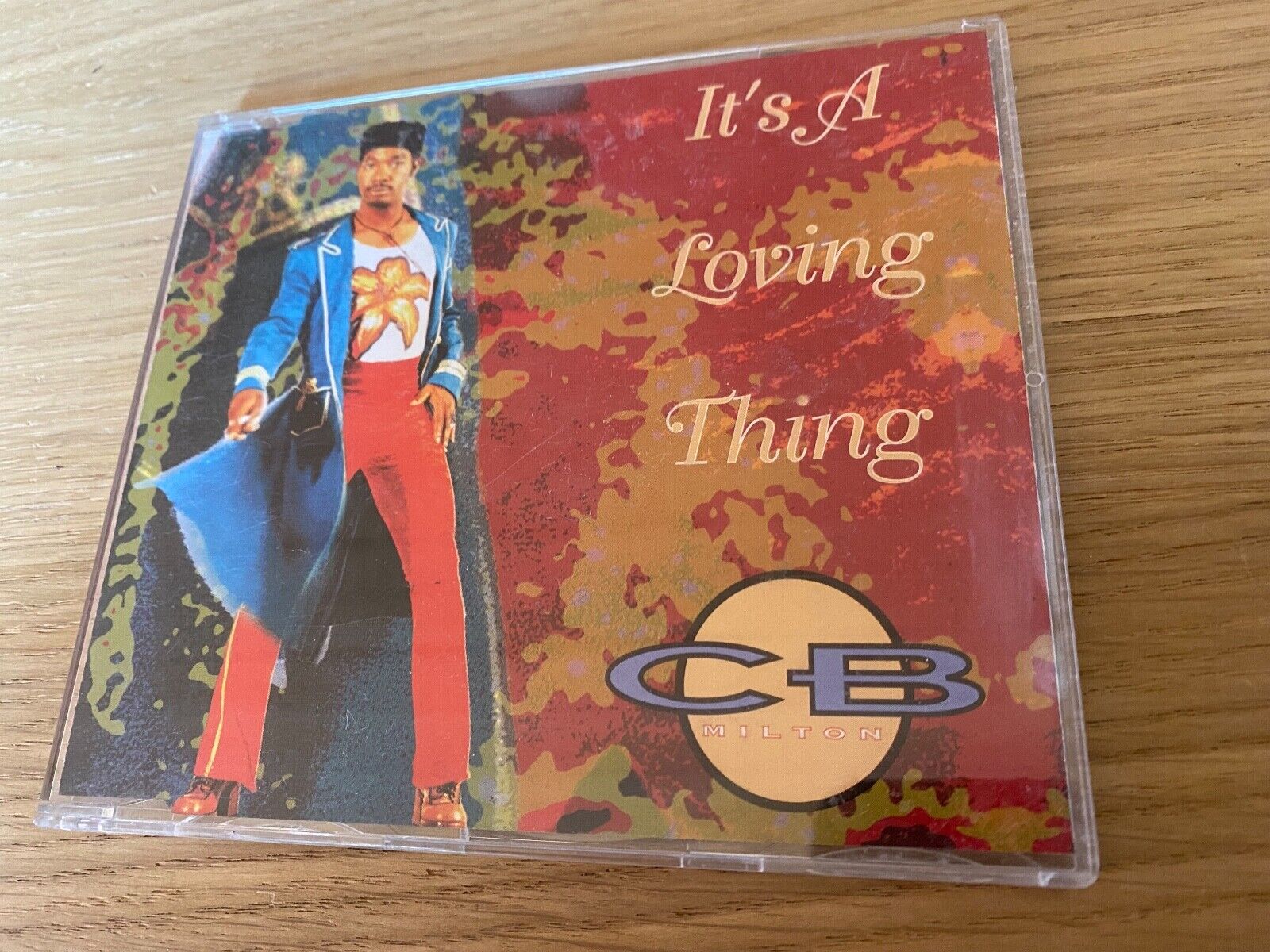 CB MILTON "IT´S A LOVING THING" CD SINGLE 5 REMIXES SCANDINAVIAN BYTE RECORDS***