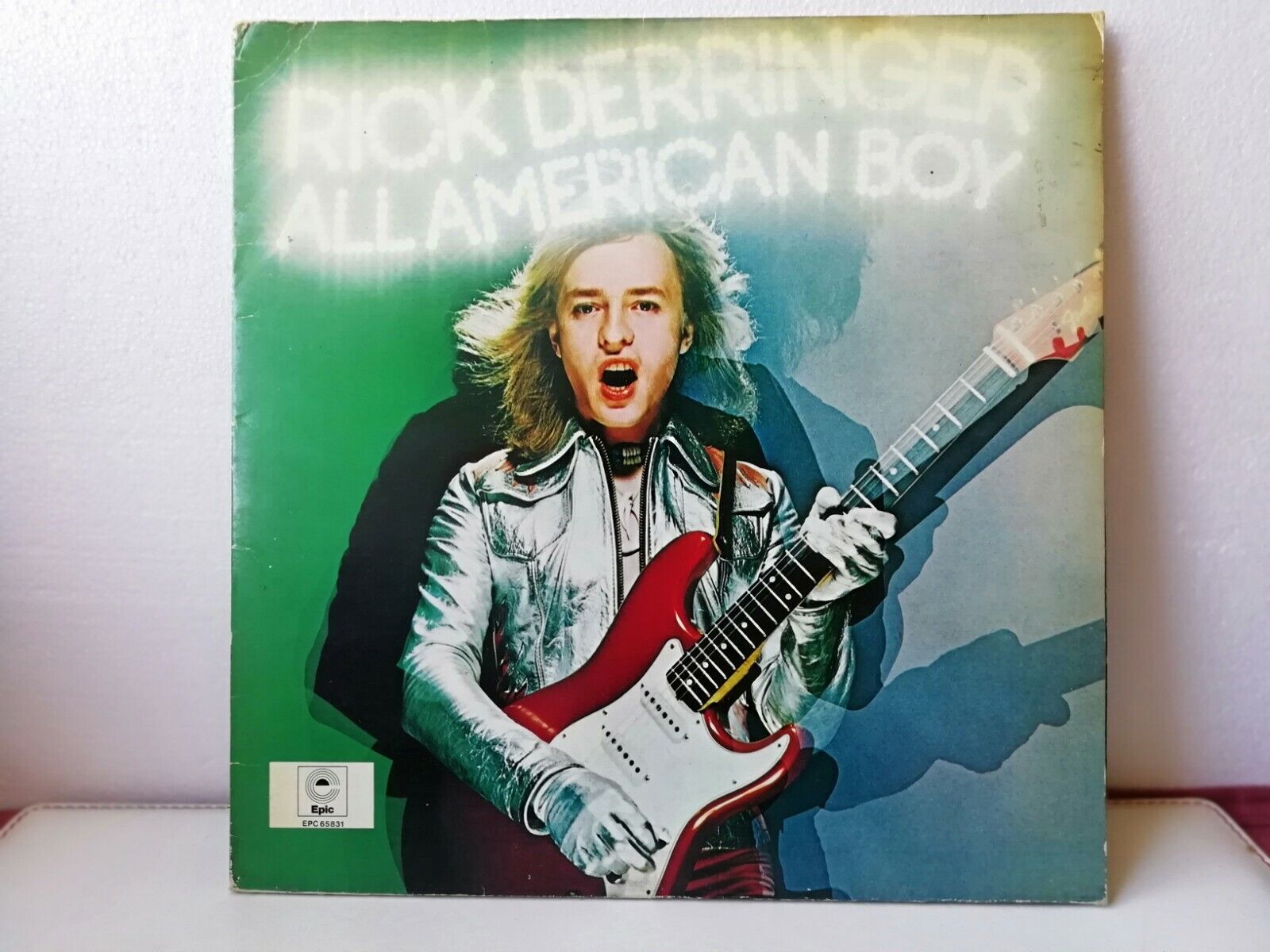 LP "All American Boy" Rick Derringer Epic EPC 65831 1973