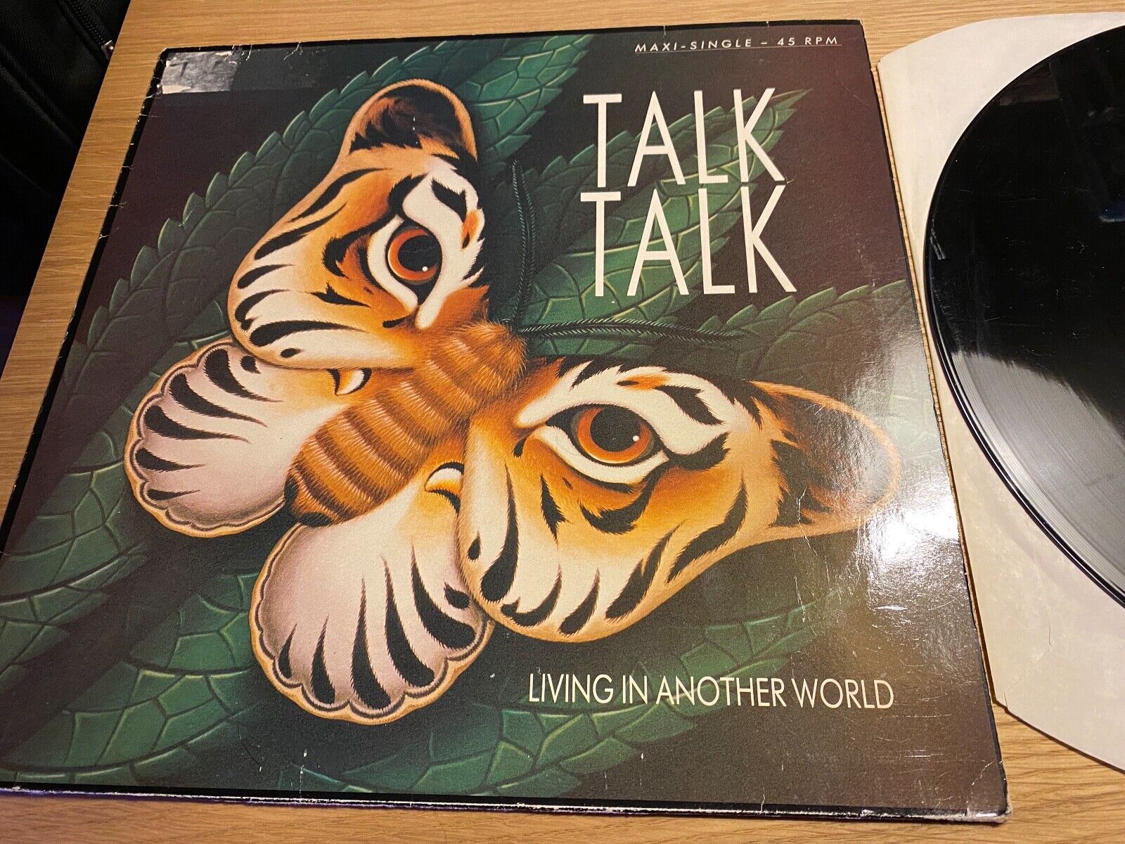 TALK TALK "LIVING IN ANOTHER WORLD" EXTENDED RE-MIX EMI RECORDS 1986 HOLLAND 12"