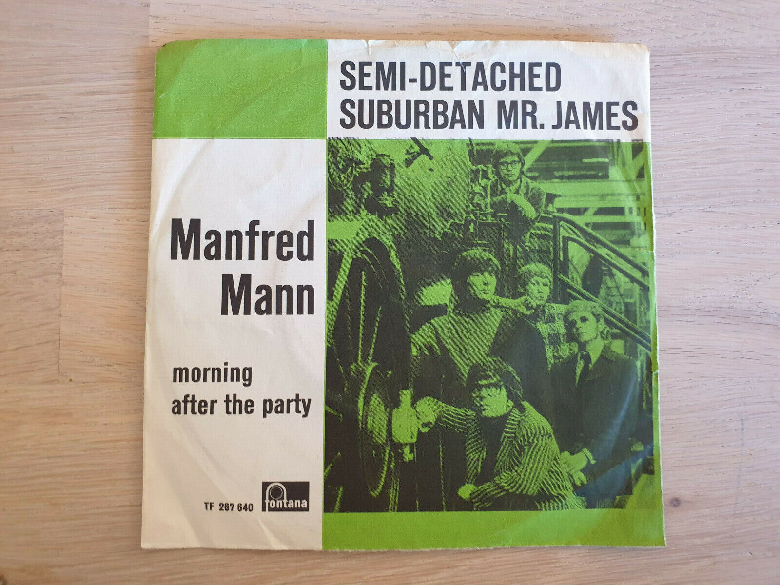 Manfred Mann - Semi-Detached Surburban Mr James - 7" Vinyl 1966