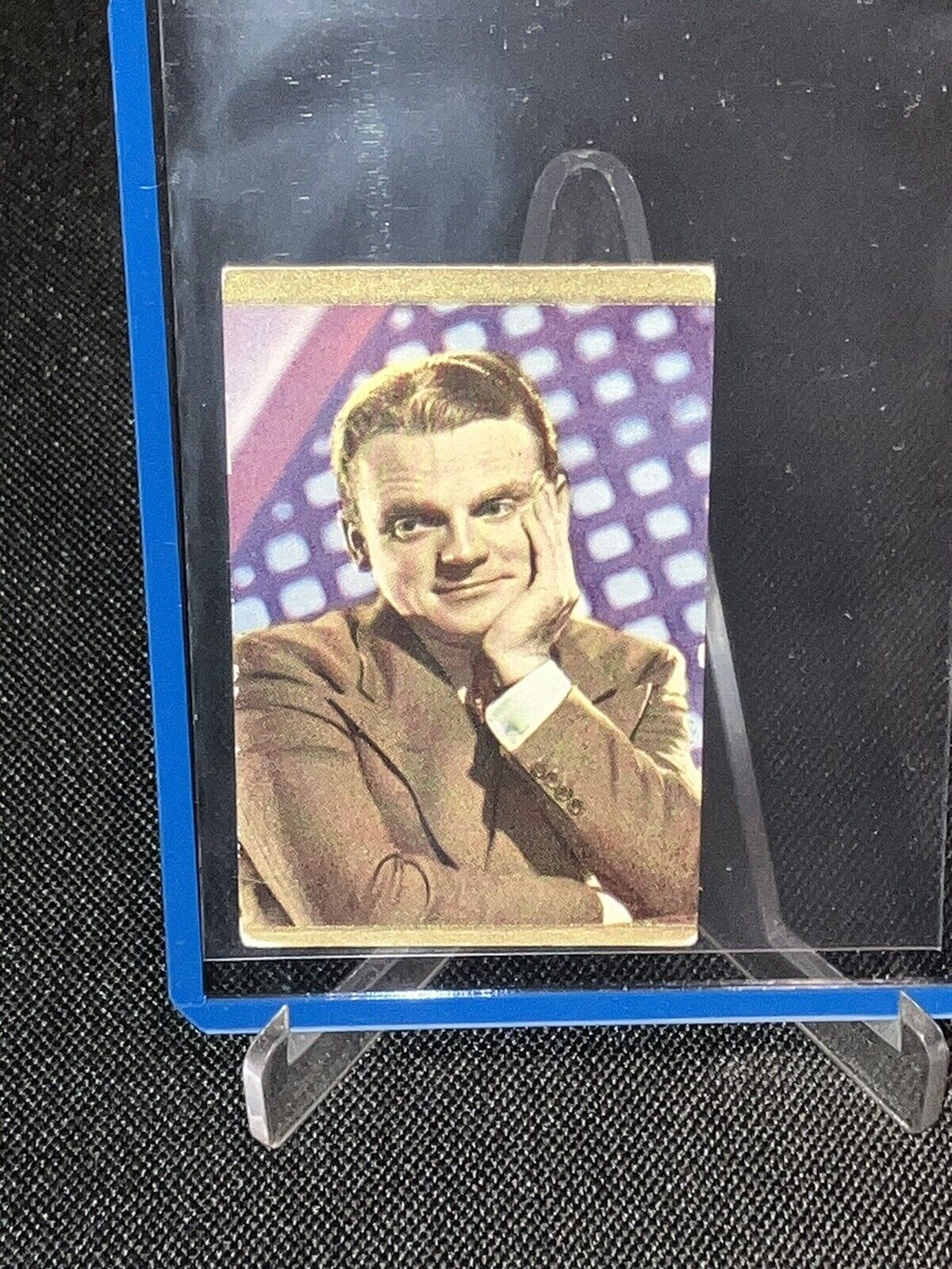 1936 ACTOR JAMES CAGNEY - RARE VINTAGE CARD OF MOVIE STARS DENMARK HOLLYWOOD