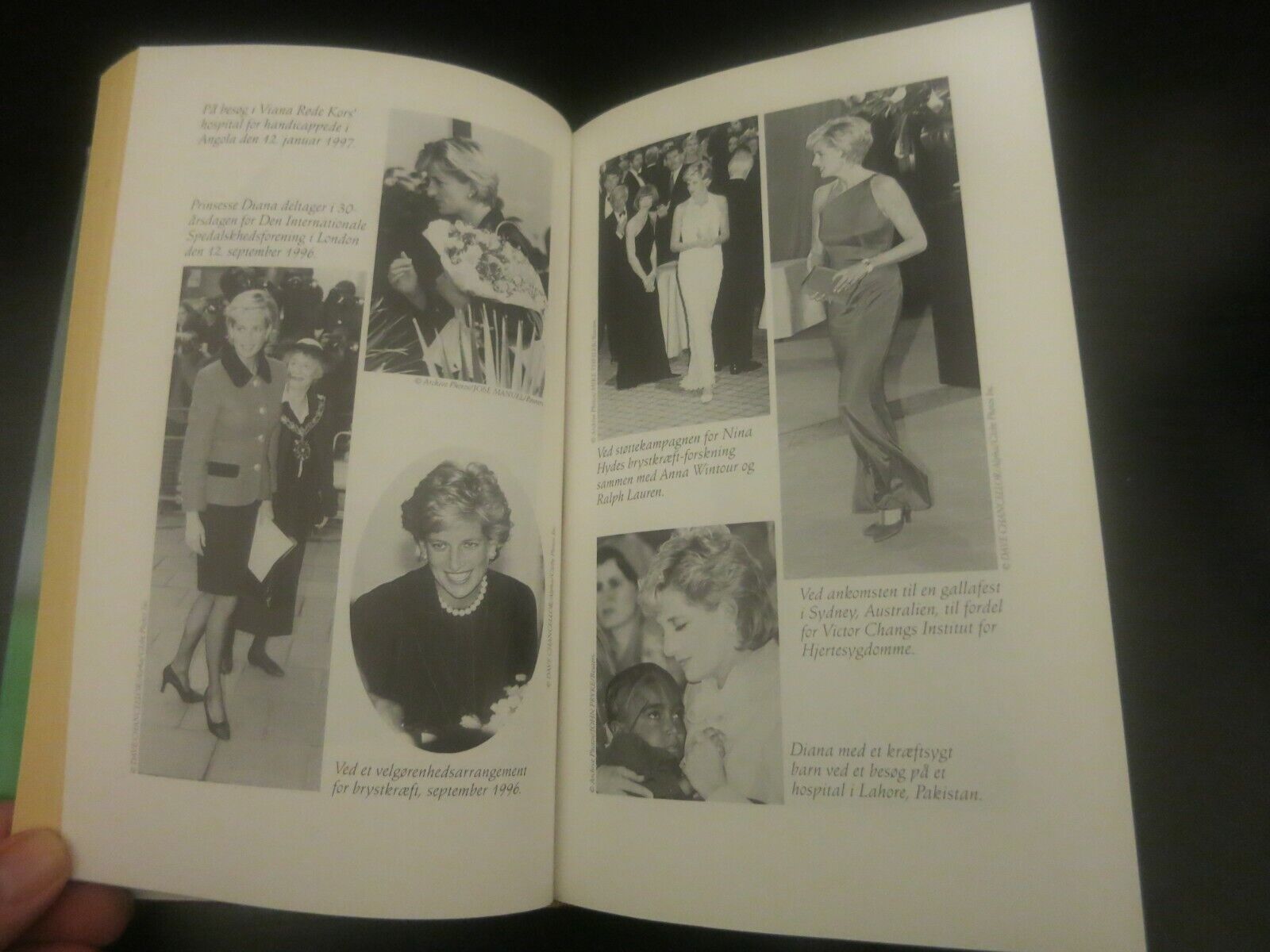 Princess DIANA Lady Di Danish Book Royal Bog26