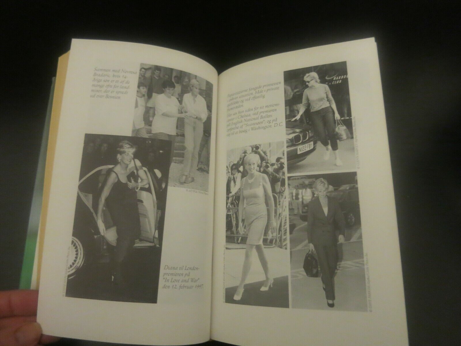 Princess DIANA Lady Di Danish Book Royal Bog26