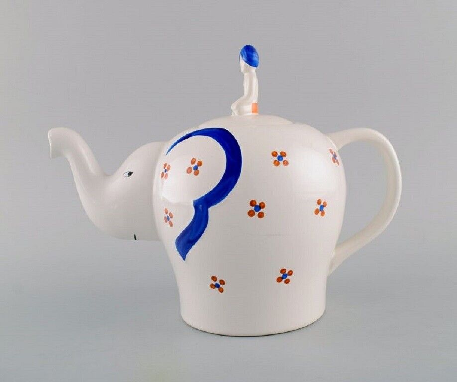 Very rare Lisa Larson "Elephant teapot" from her own workshop