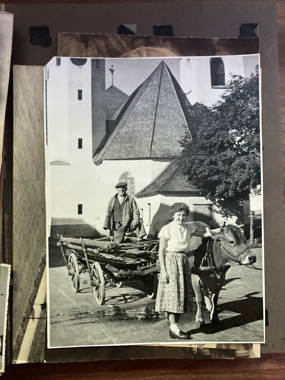 Daily Family Life in Denmark 1940s Unique Vintage Photo Album +75 pcs